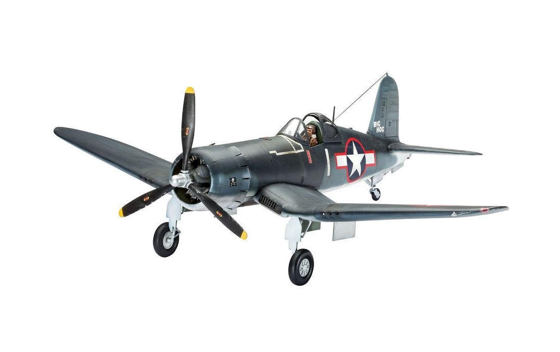 Revell® Modellbausatz »Bausatz Vought F4U-1A Corsair 1:32« 68 Stk. tlg. 1:32
