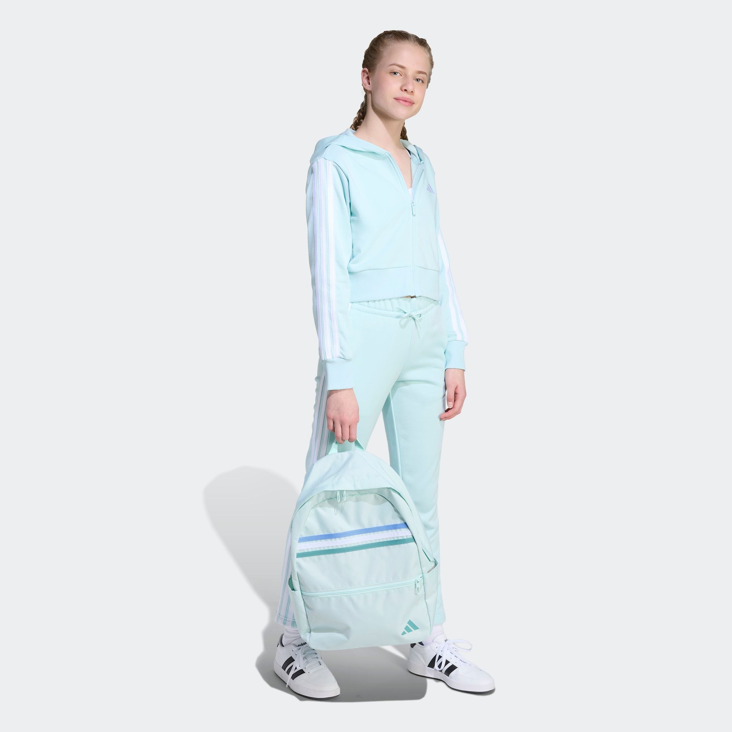adidas Sportswear Kapuzensweatshirt »JG 3S FT FZ CRO«