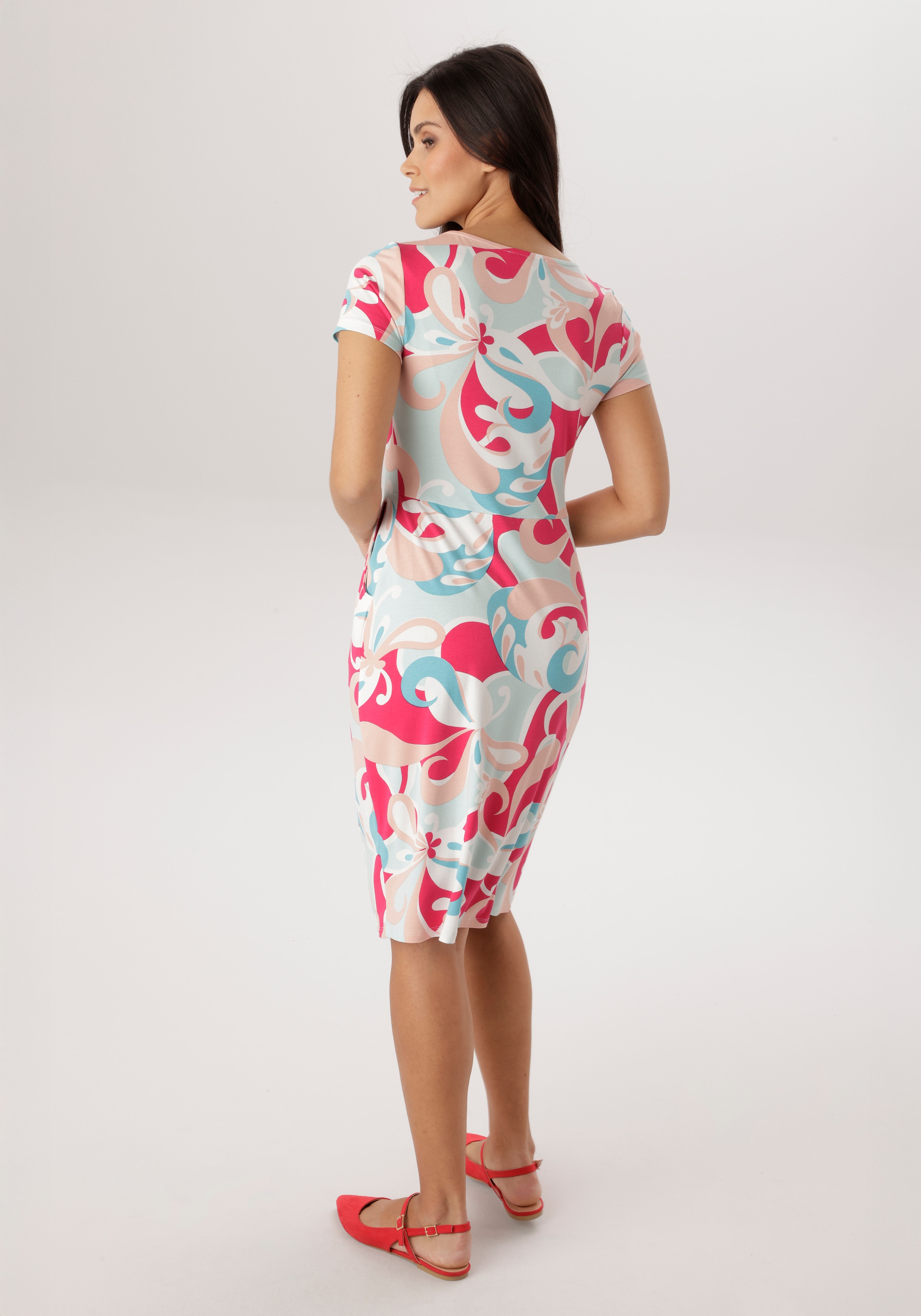 Aniston SELECTED Shirtkleid Eingrifftaschen mit zwei Eingriffstaschen - NEUE KOLLEKTION