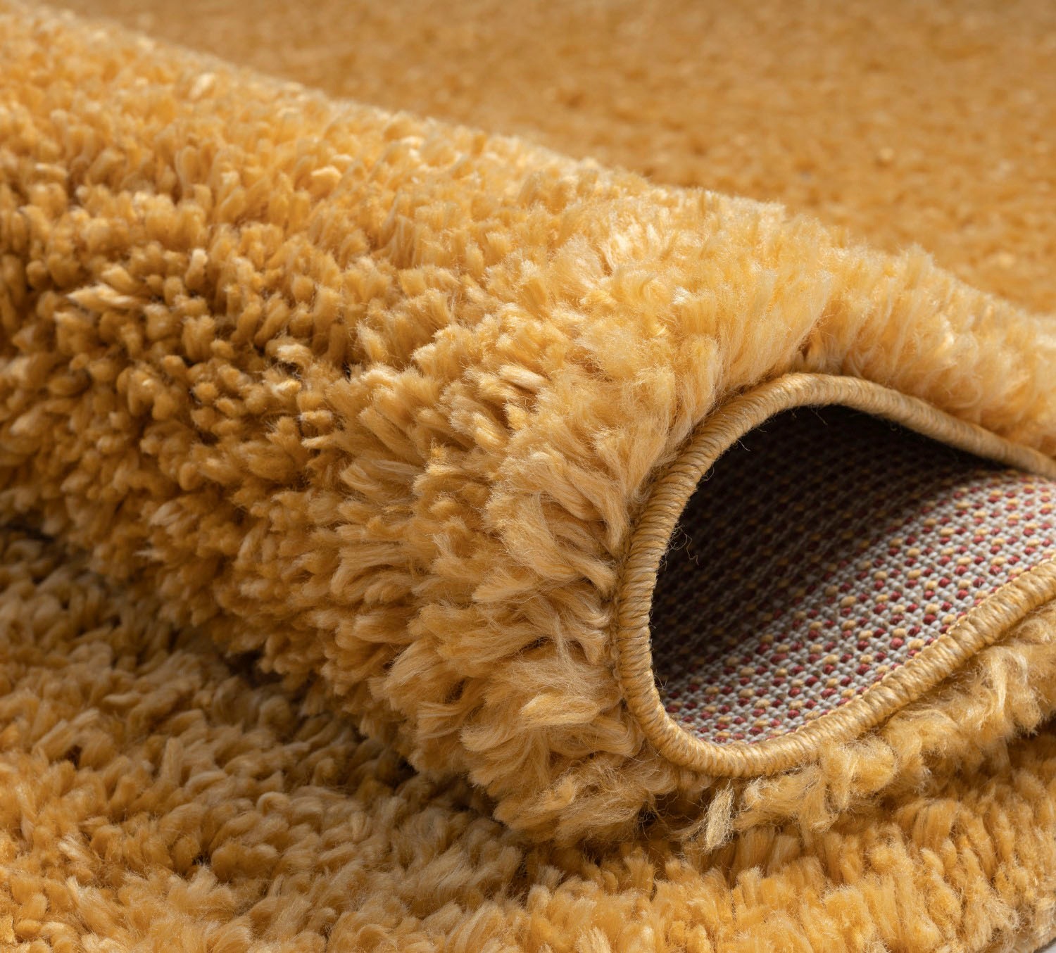 Myflair Möbel & Accessoires Tour de lit à poils longs »My Shaggy« Höhe 37 mm 3 cuis tlg. Shaggy, Uni-Farben, leicht glänzend, extra flauschig, Läufer-Set