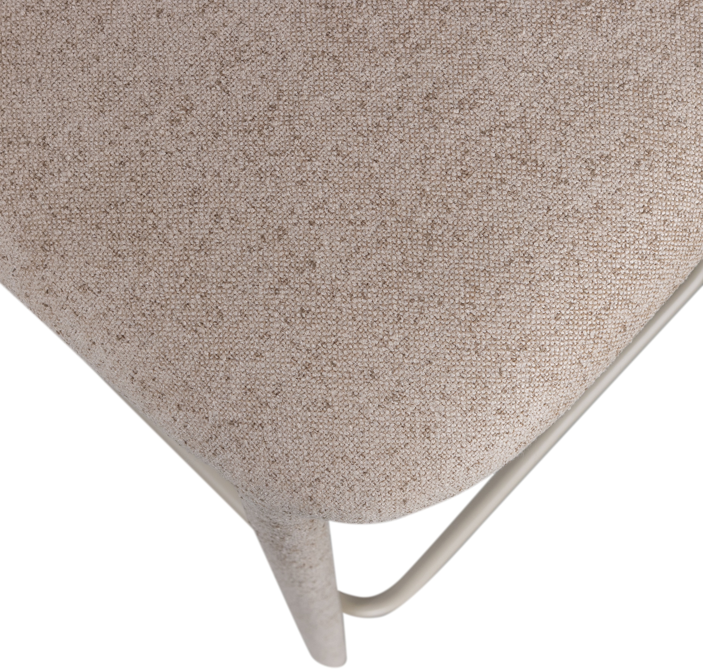 WOOOD Barhocker »Noble mit Fussstütze und vollständig gepolstertem B 48 x T 52 x H 95 cm« Gewebebezug, Belastbarkeit 150 kg, hohe Verschleissfestigkeit