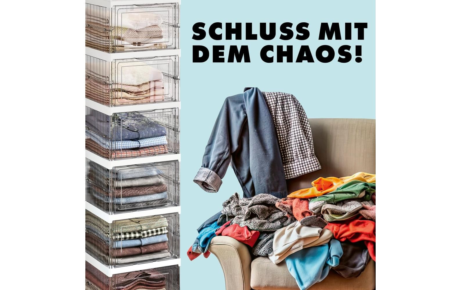 EASYmaxx Schuhregal »mit 6 Fächern 25,5 x 105 cm«