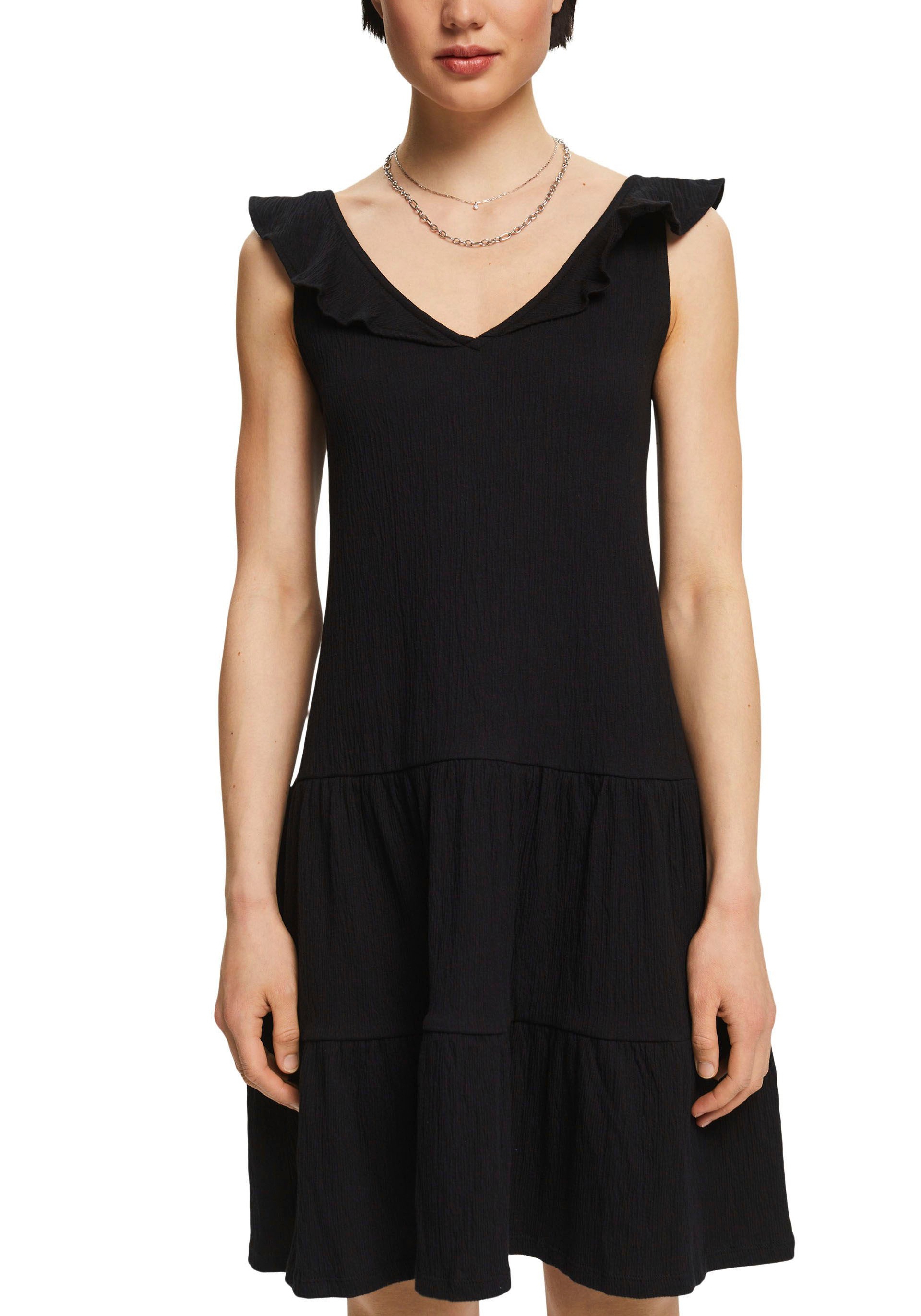 Image of edc by Esprit Volantkleid, mit Crinkle-Effekt bei Ackermann Versand Schweiz