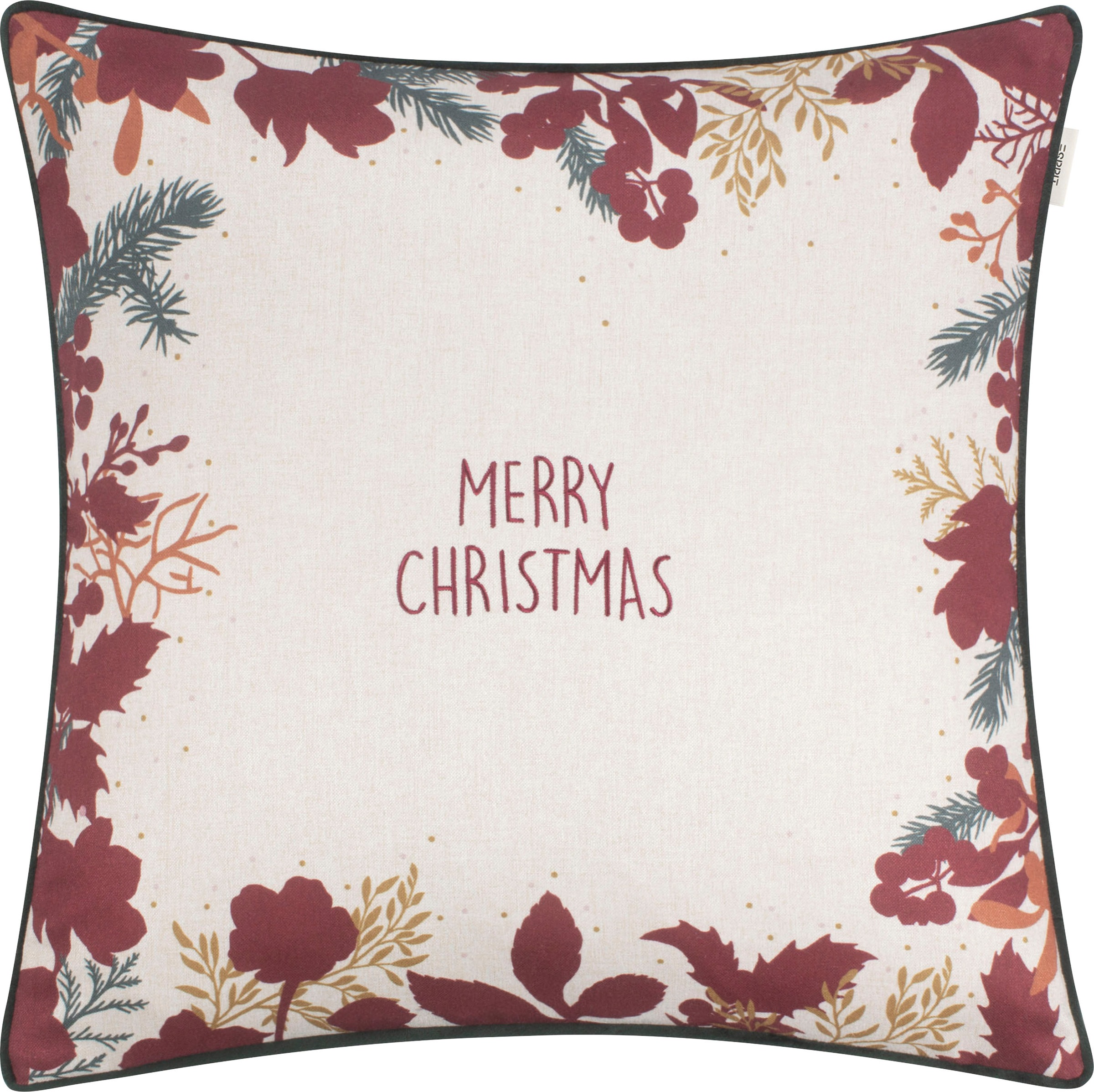 Image of Esprit Dekokissen »Holly«, (1 St.), mit gesticktem Schriftzug bei Ackermann Versand Schweiz