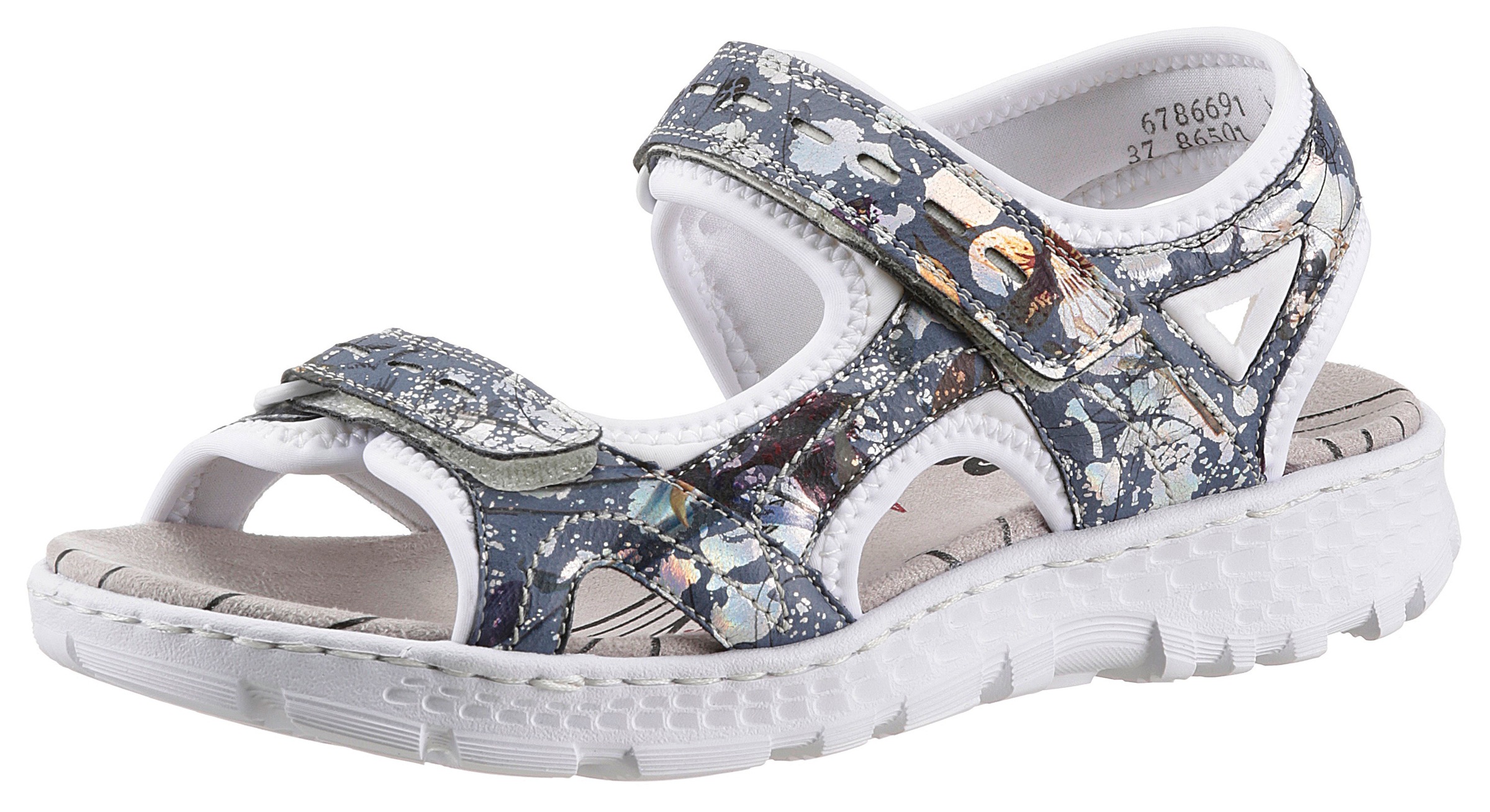 Image of Rieker Riemchensandale, mit stylischem Muster bei Ackermann Versand Schweiz