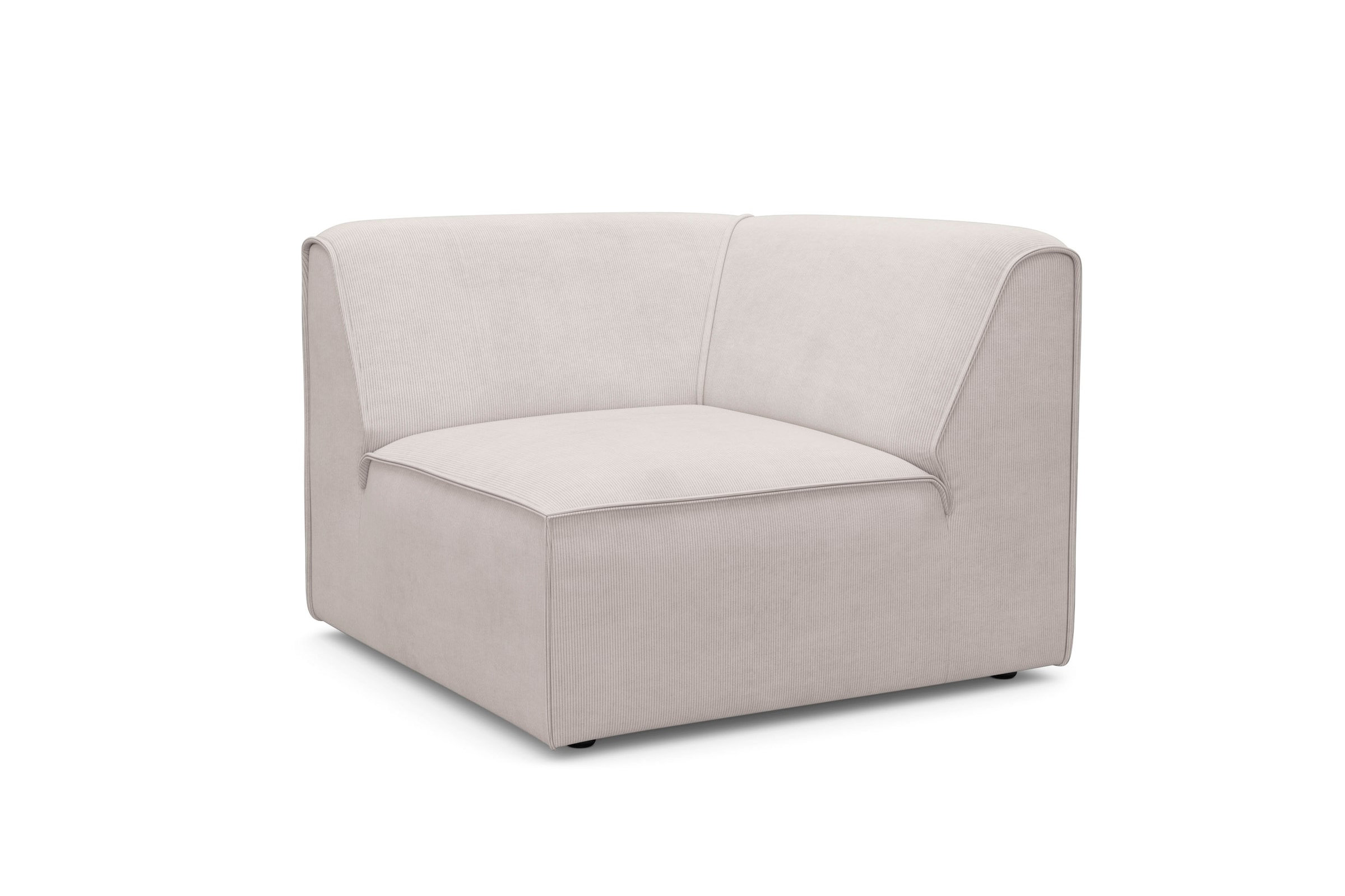 RAUM.ID Sofa-Eckelement »Merid, Sofaelement, Masse B/T/H: 97/97/46 cm«, als Modul oder separat verwendbar, für individuelle Zusammenstellung