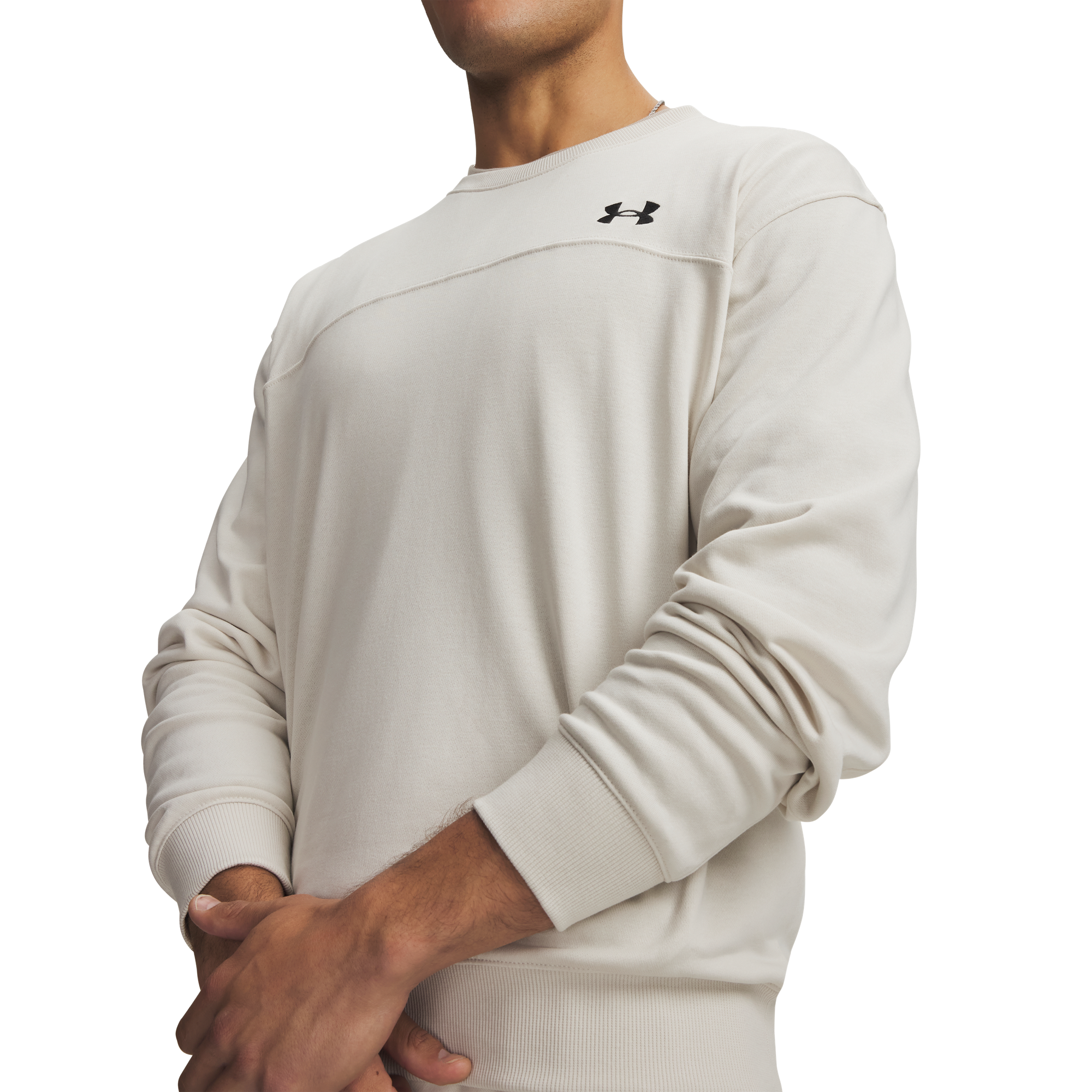 Under Armour® Sweatshirt »UA RIVAL LW CREW«, lockere Oversized-Passform, für Sportmode und aktive Freizeit
