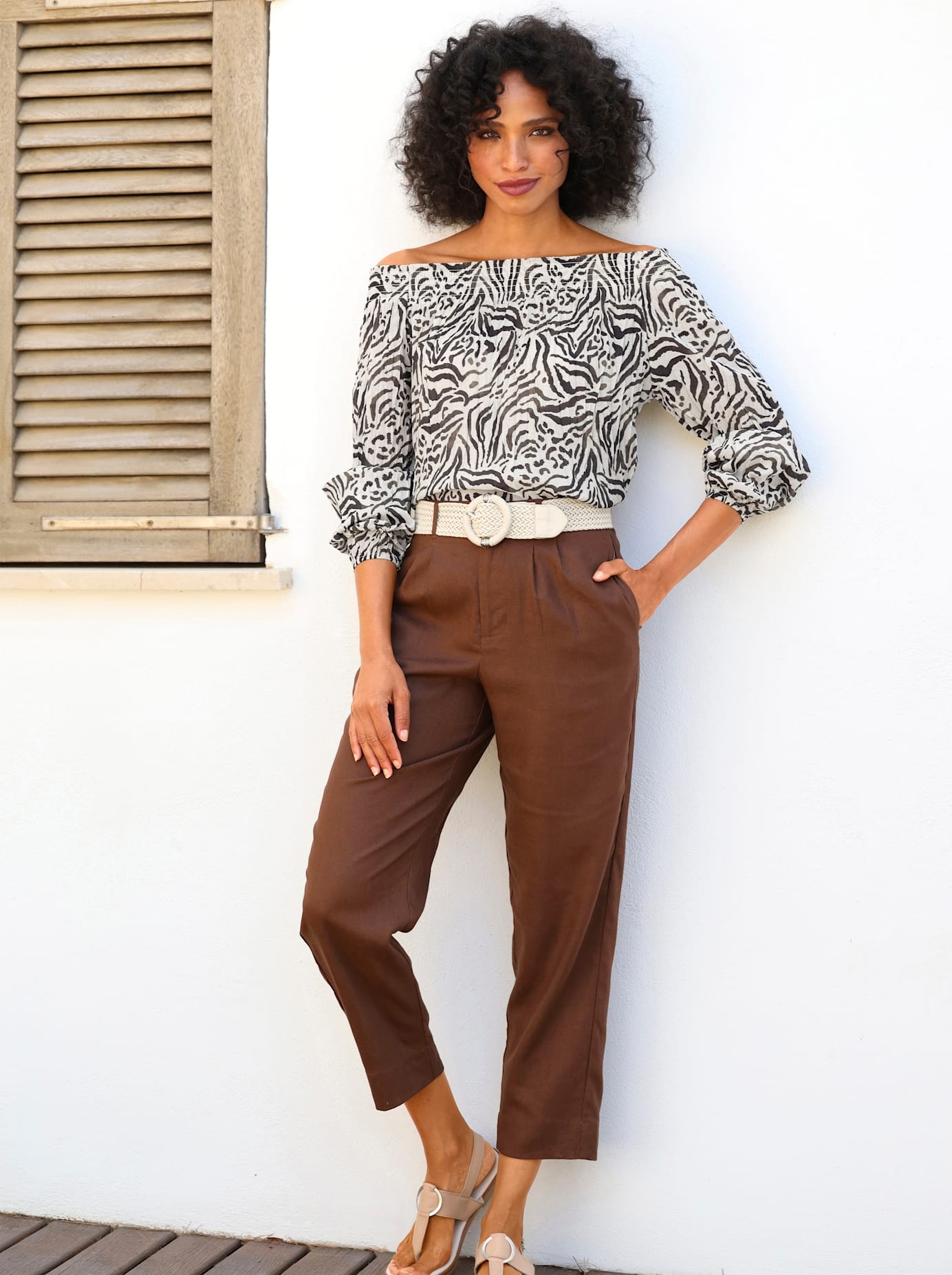 Image of heine Carmenbluse