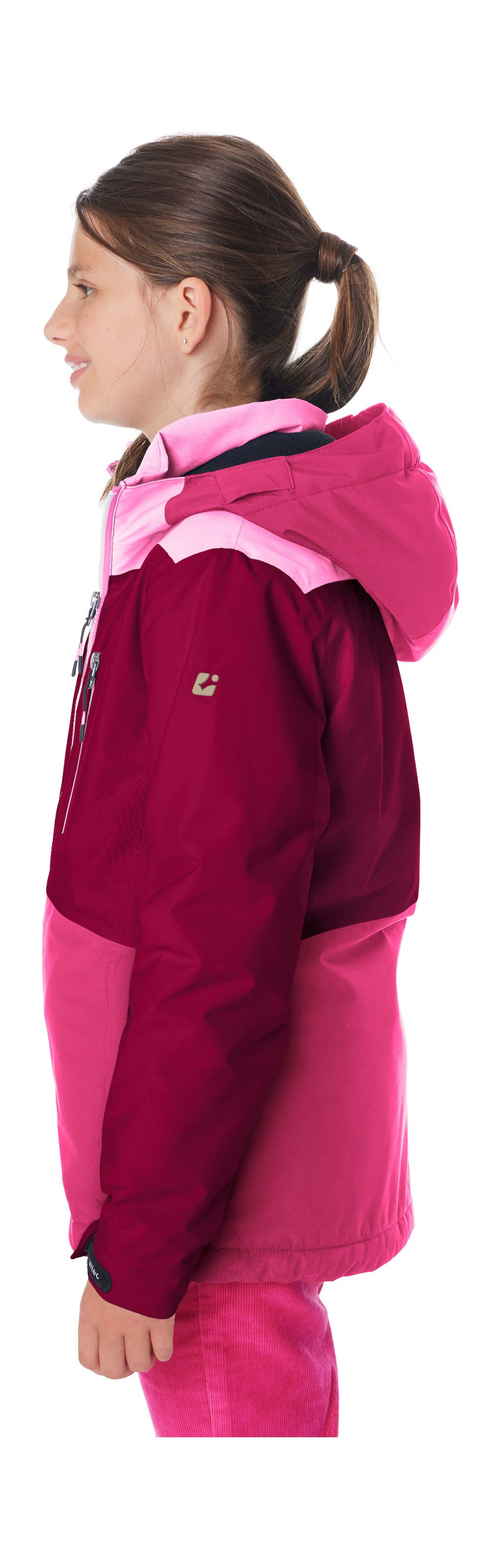 Killtec Veste de ski »KSW 331 GRLS SKI JCKT« Atmungsaktive, wasserdichte Jacke mit Fleece-Innenseite, Skipasstasche