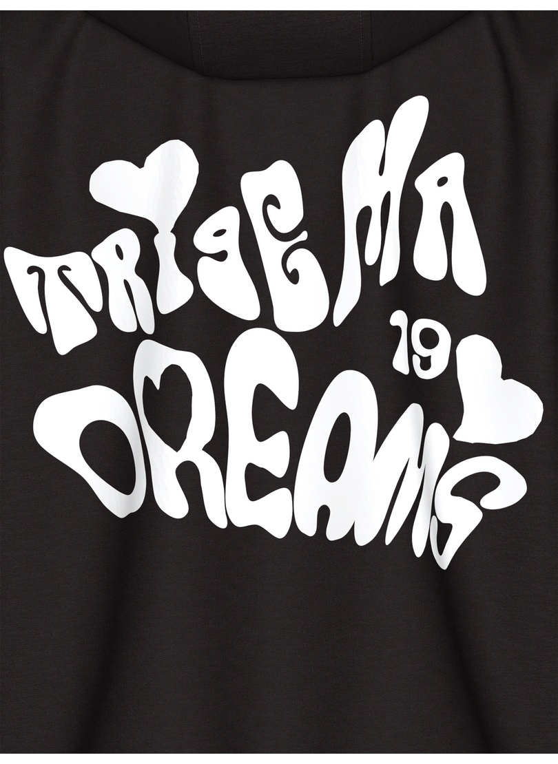Trigema Sweat-shirt »TRIGEMA Hoodie mit grossem Rückenprint«
