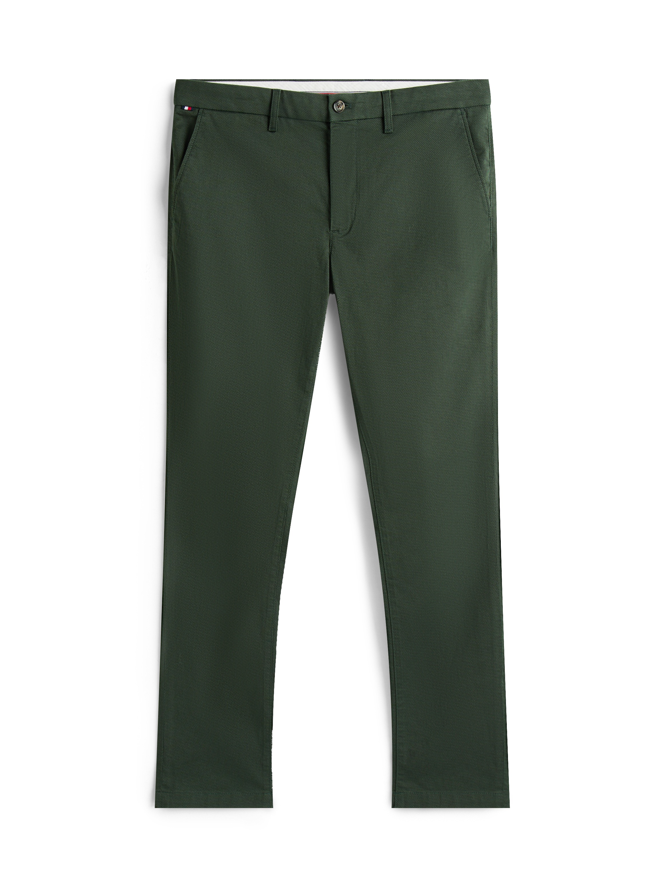 Tommy Hilfiger Chinohose »BLEECKER PRINTED ST«, Slim Fit, strukturierte Qualität