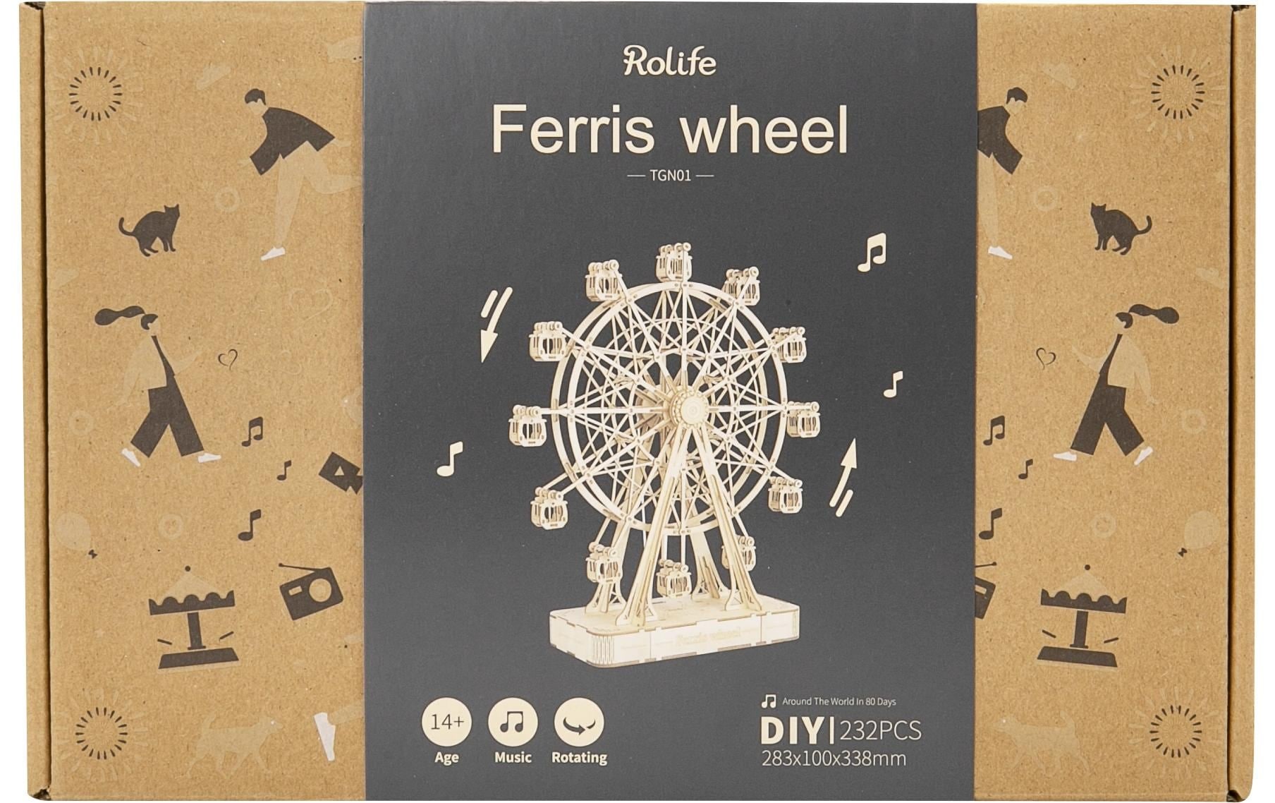   Modellbausatz »Rolife DIY Music Box--Ferris Wheel« 232 Stk. tlg.