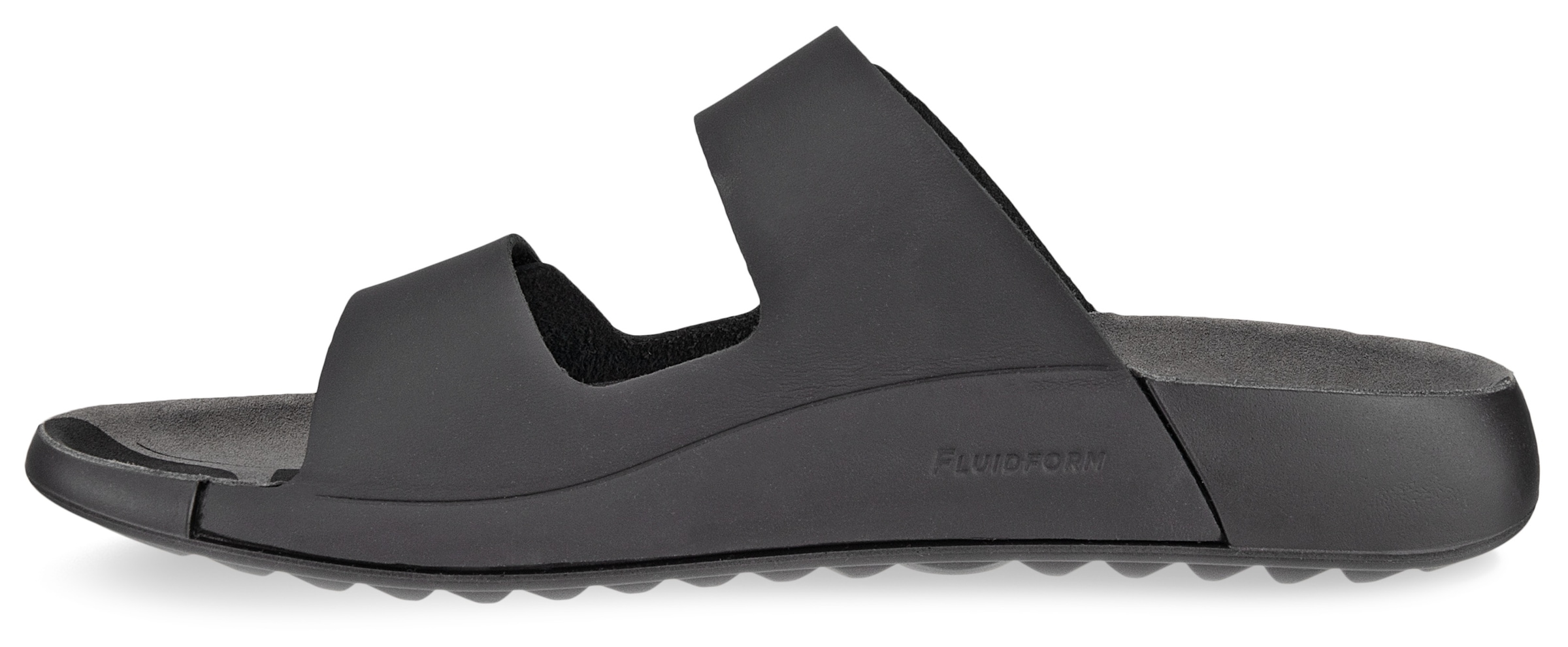 Ecco Pantolette »COZMO W«, Sommerschuh, Schlappen mit zwei Klettverschlussriemen
