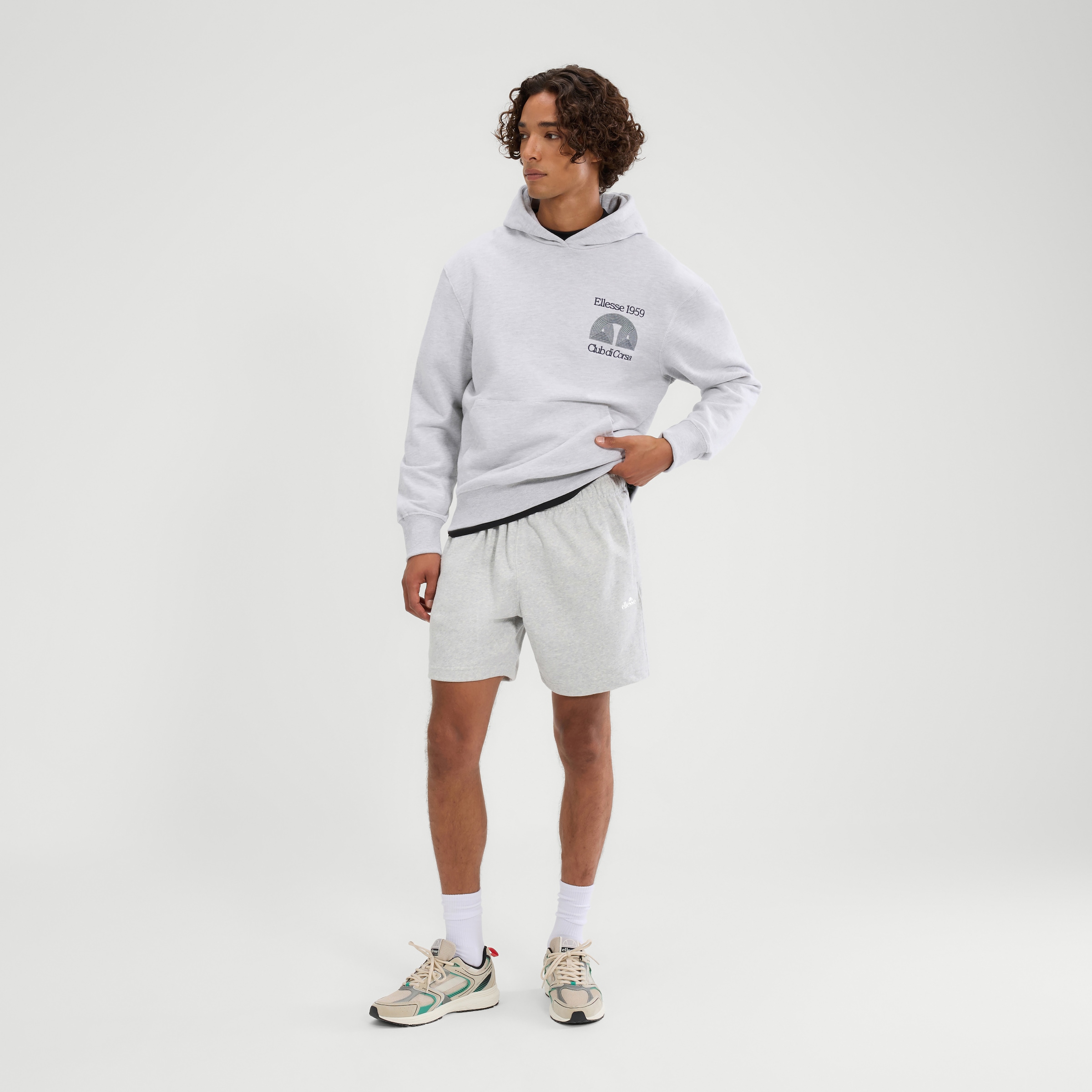 Ellesse Sweatshorts »ZANICA SHORT«  pour adultes, avec élastique, en coton et polyester