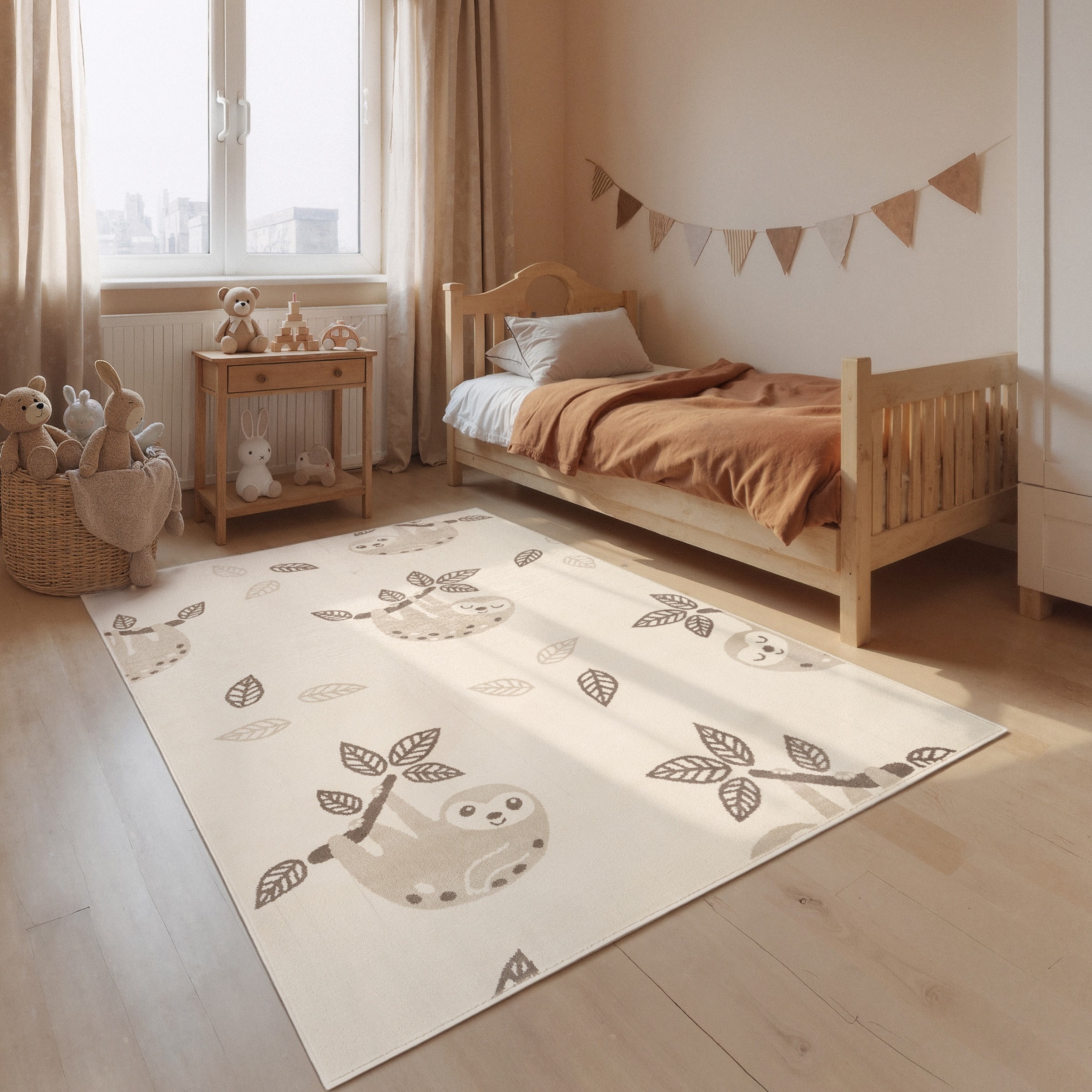 Image of HANSE Home Kinderteppich "Relaxio" rechteckig 10 mm Höhe Pflegeleicht, Weich, Kinderzimmer, Spielteppich, Spielunterlage
