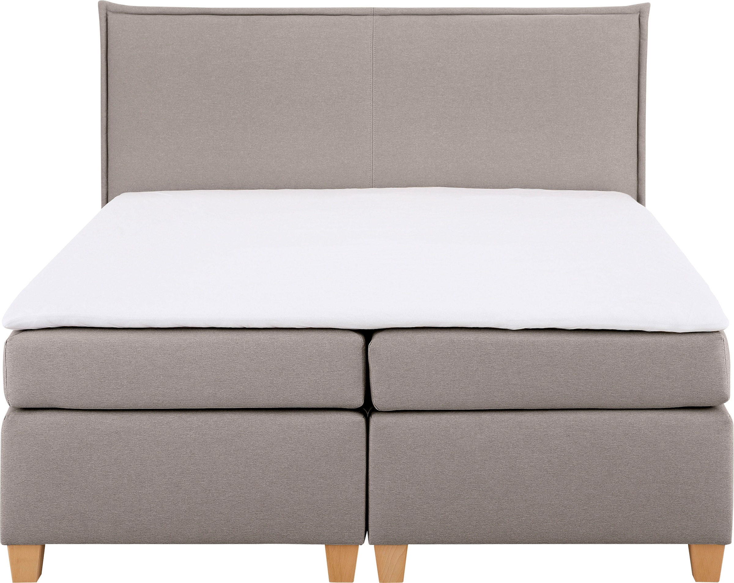 Home affaire Boxspringbett »Houssay«, inkl. Topper, 5 Breiten, 2 Härtegraden auch in Überlänge 220 cm