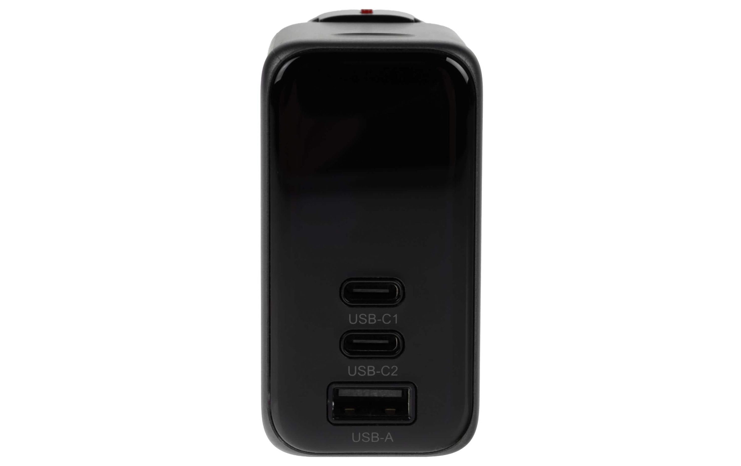onit Chargeur USB »Travel 2C1A 70 W GaN« Chargeur de voyage avec adaptateurs interchangeables pour utilisation mondiale