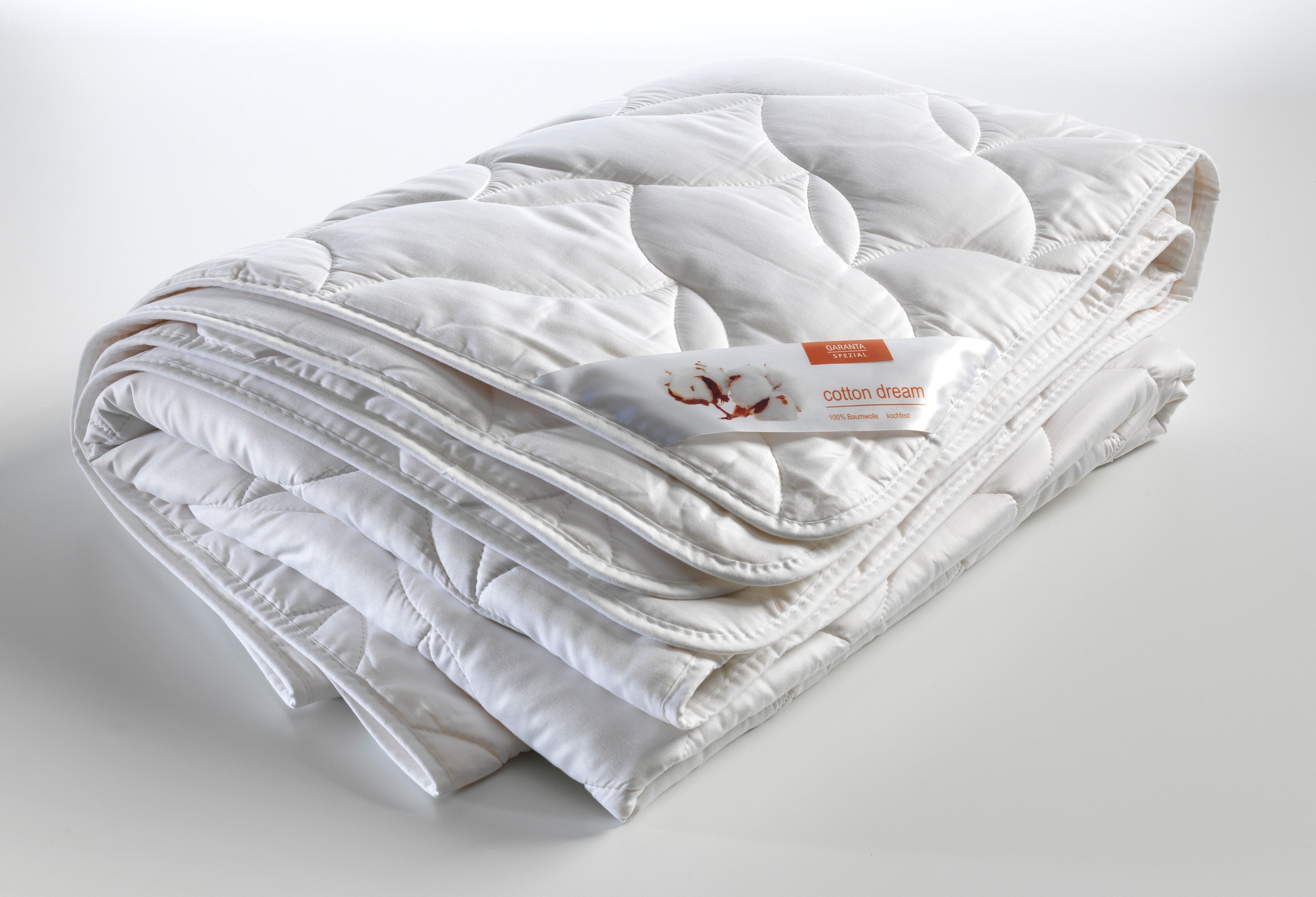 Image of Kyburz Einziehdecke »Ranke«, leicht, Füllung 100% Baumwoll Flies, Bezug 100% Baumwoll-Edelsatin sanforisiert, (1 St.) bei Ackermann Versand Schweiz