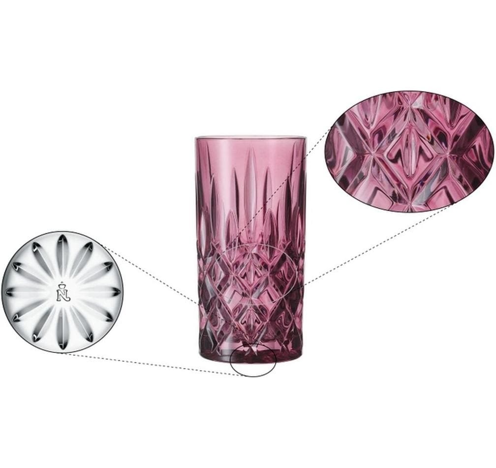 Nachtmann Cocktailglas »Noblesse, Berry, 2 Stück«