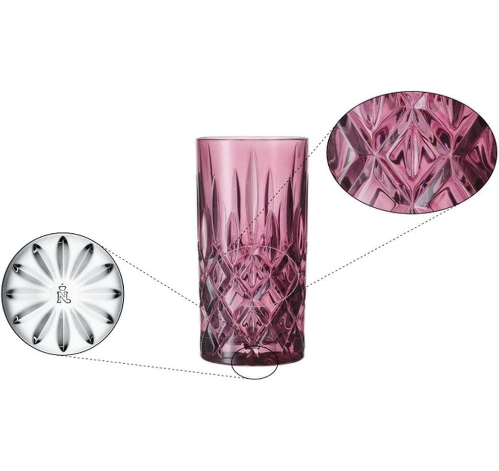 Nachtmann Cocktailglas "Noblesse, Berry, 2 Stück"