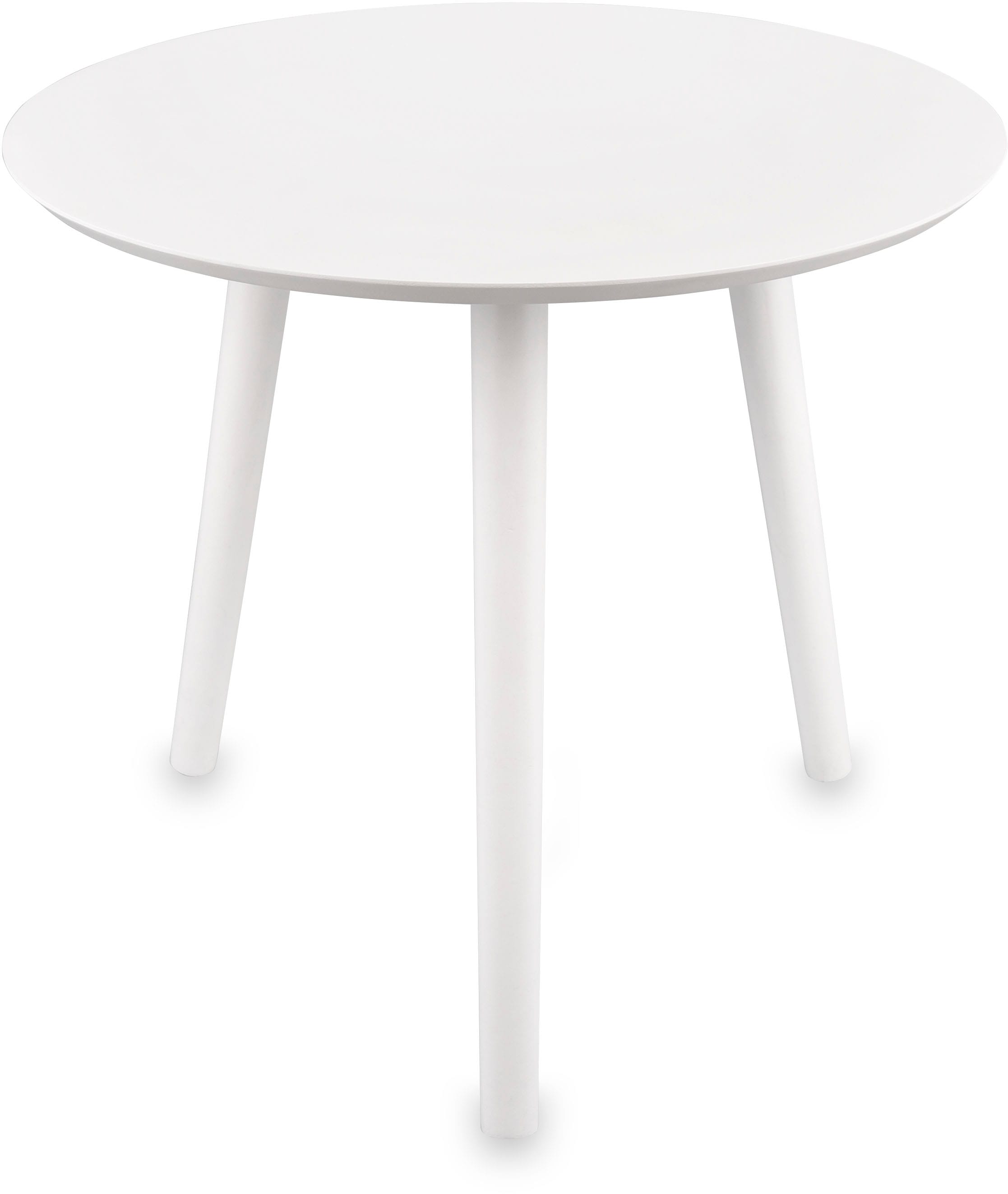 MIRRORS AND MORE Table d'appoint »Vilana« Ensemble, 2 cuis tlg. coloris uni
