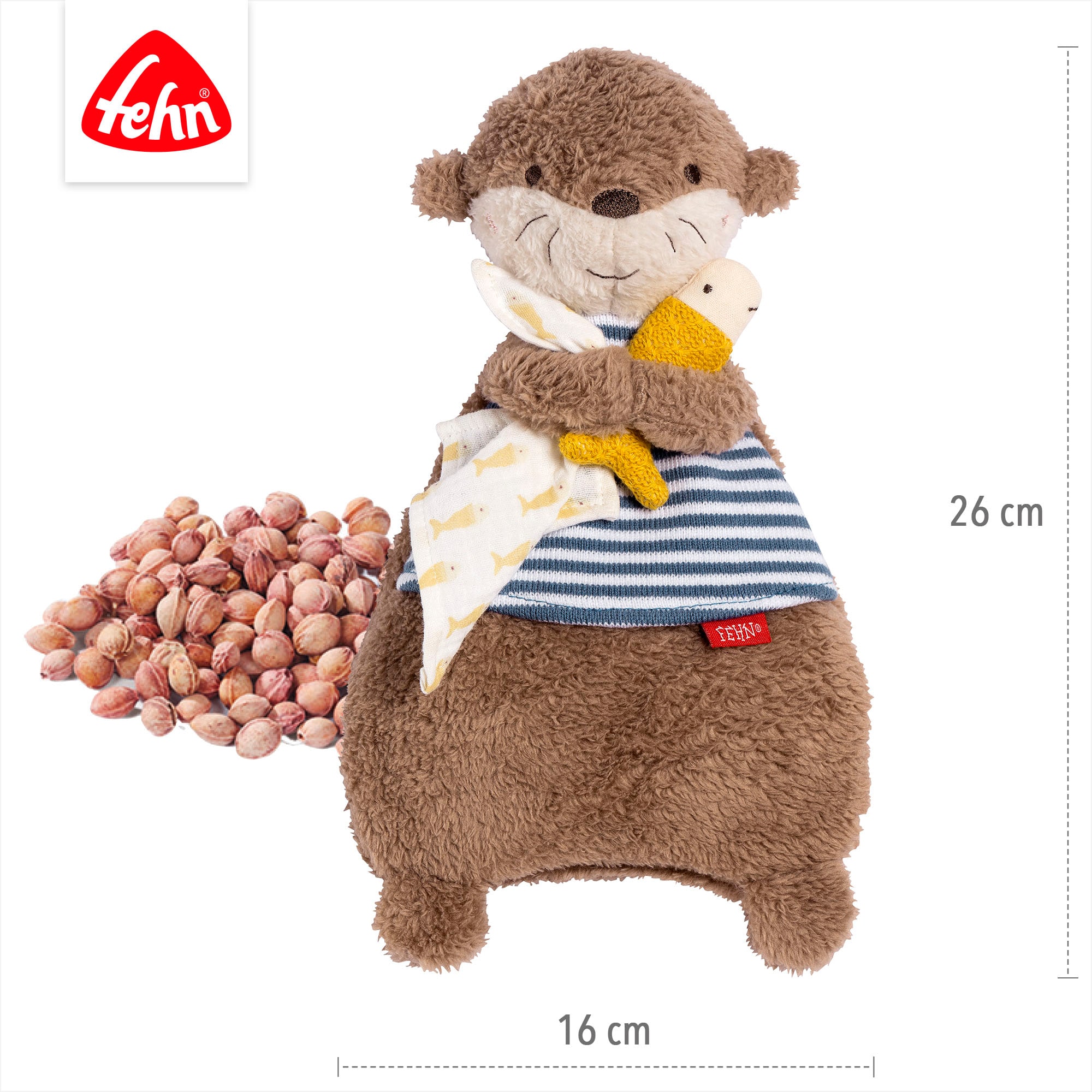Fehn Coussin chauffant »Otter Theo« mit entnehmbarem Wärme- / Kältesäckchen