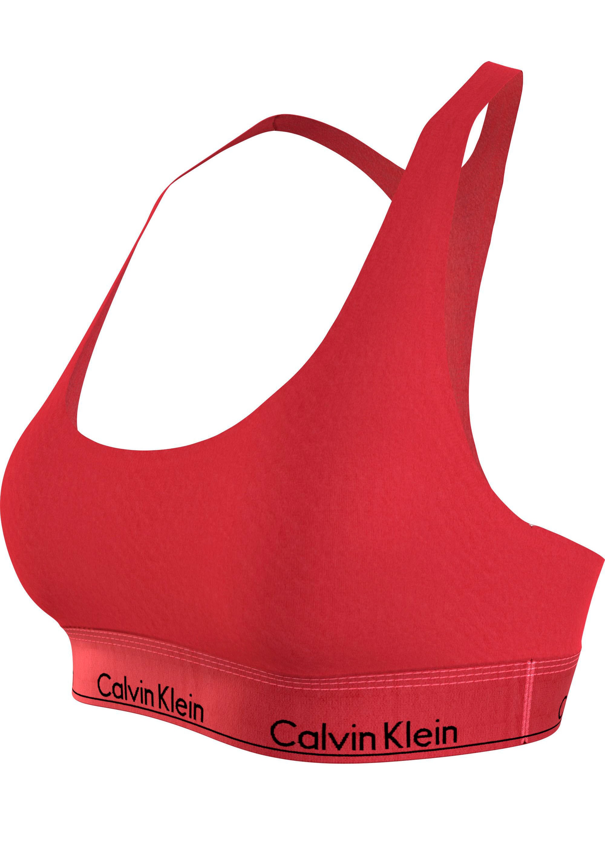 Calvin Klein Underwear Bralette-BH »UNLINED BRALETTE«, mit CK-Logoschriftzug am Bund