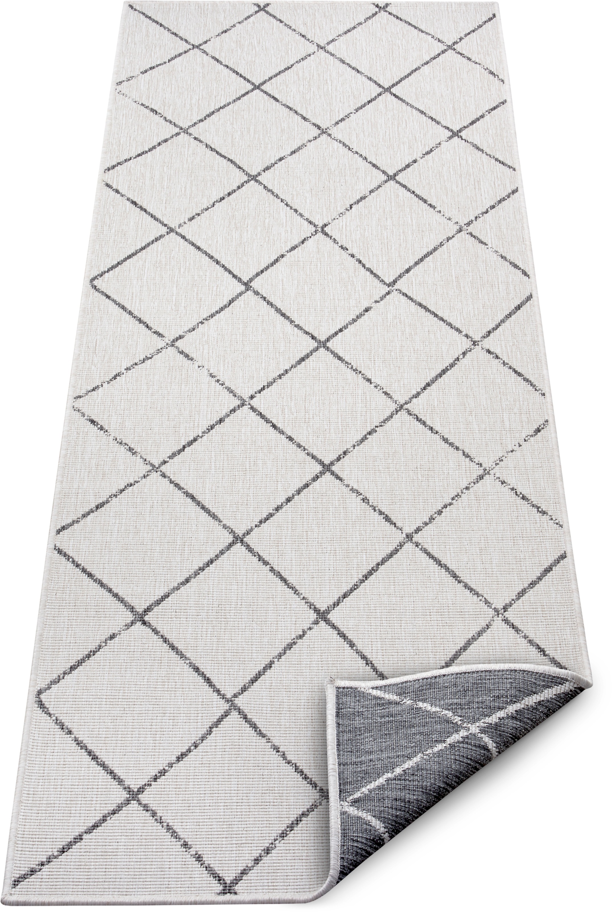 Image of GALA Läufer »Villa Costera«, rechteckig, 5 mm Höhe, Flachgewebe, Wendeteppich, In- und Outdoor geeignet, Sisal-Optik, Wetterfest & UV-beständig, für Balkon, Terrasse und Wintergarten, besonders flach, auch für Küche, Esszimmer und Wohnzimmer geeignet bei 