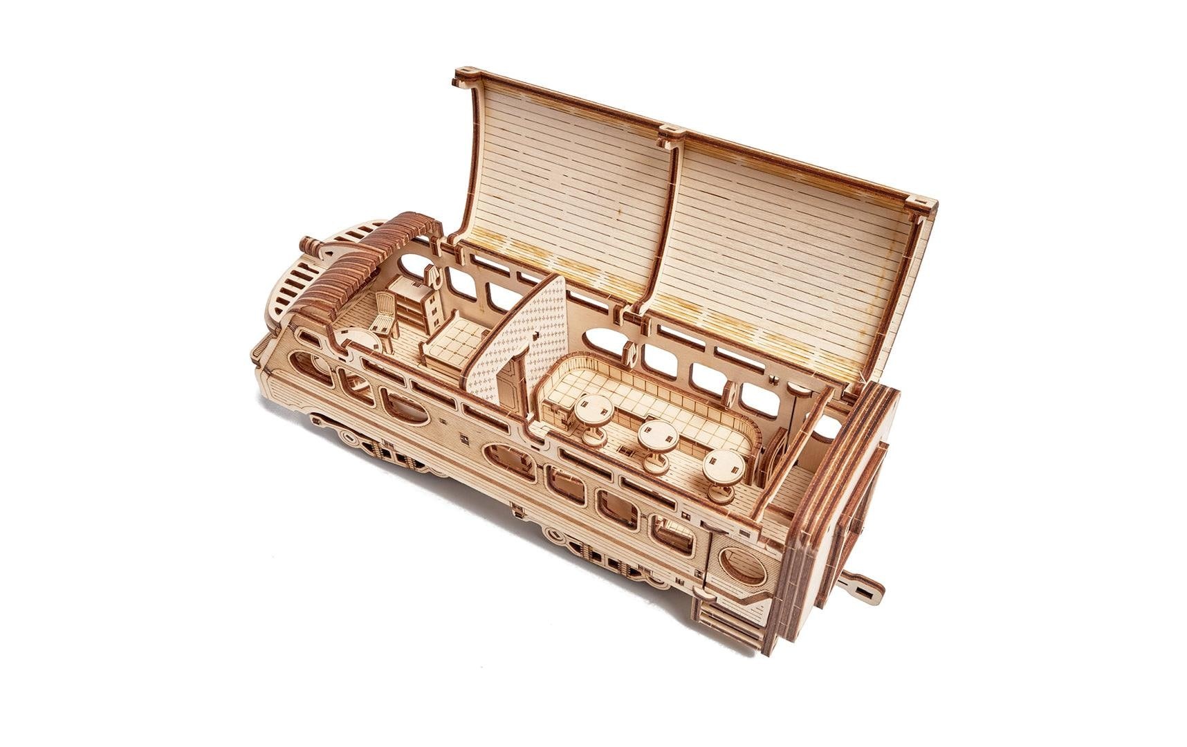   Spielbausteine »WoodTrick Atlantic Express-Zug«