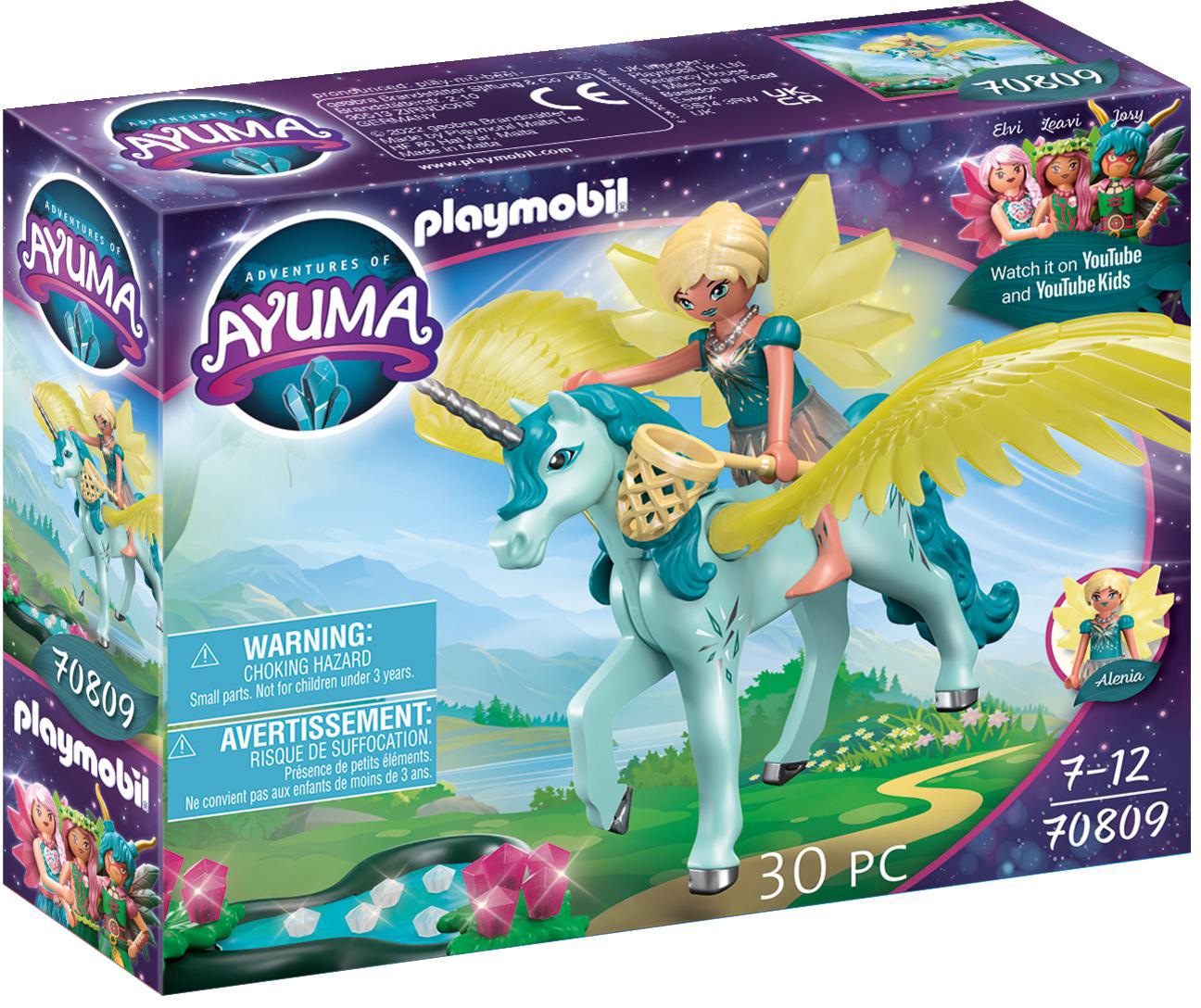 Image of Playmobil® Konstruktions-Spielset »Crystal Fairy mit Einhorn (70809), Adventures of Ayuma«, (30 St.), Made in Europe bei Ackermann Versand Schweiz