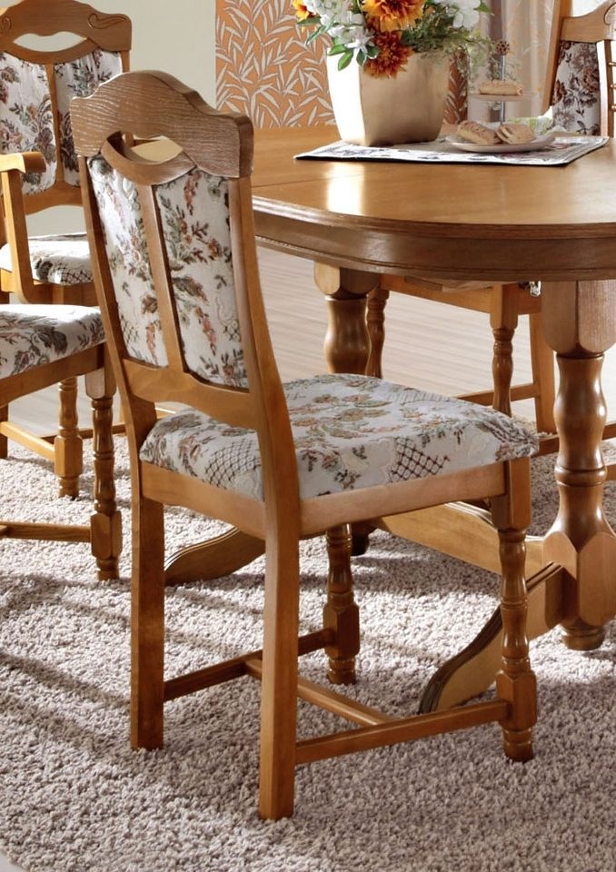 Image of Home affaire Polsterstuhl »Franz«, (Set), 4 St., Veloursstoff bei Ackermann Versand Schweiz