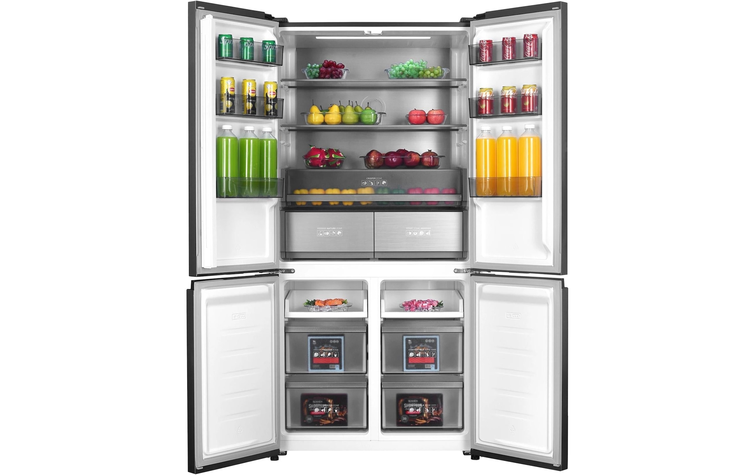 Trisa Kühl-/Gefrierkombination »Trisa Foodcenter Slot-in« 190,2 cm hoch 90,5 cm breit