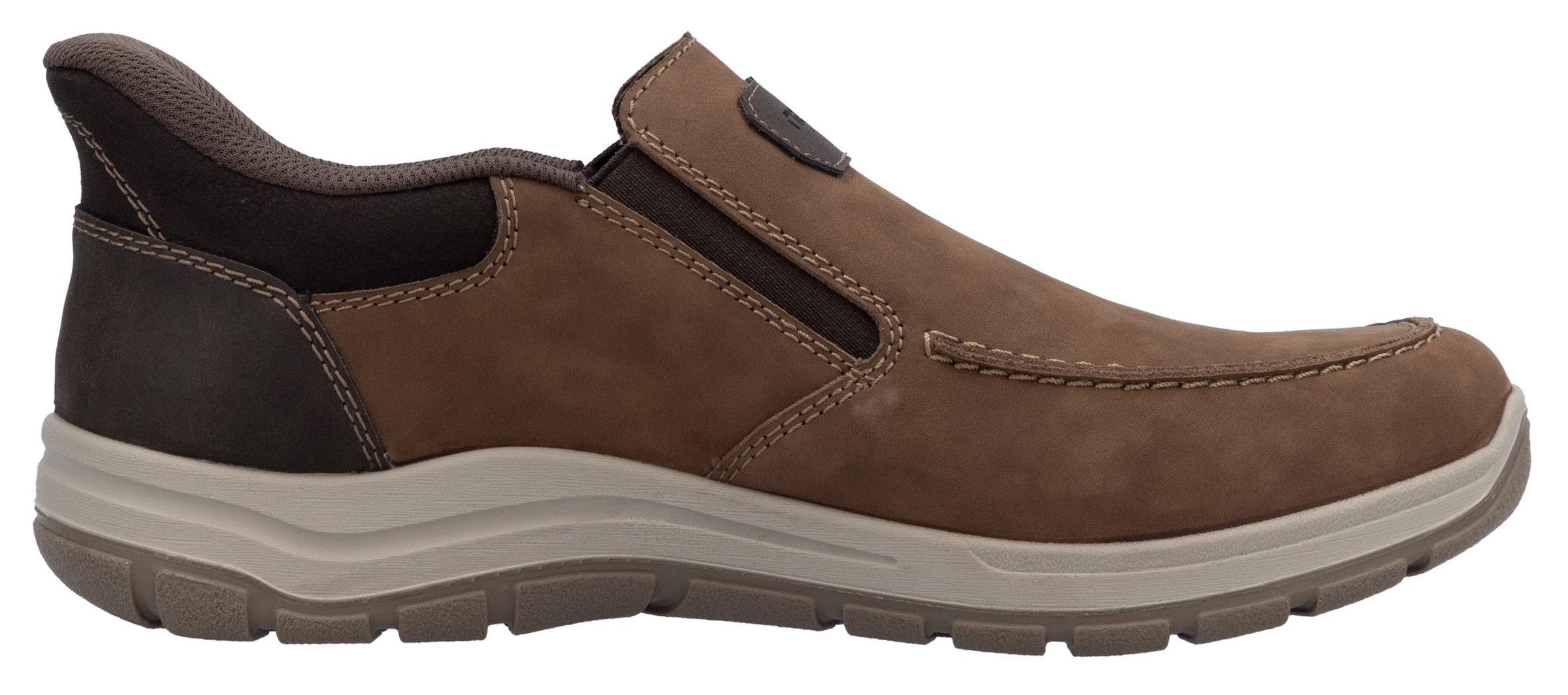 Rieker Slip-On Sneaker  , Slipper, Freizeitschuh, Halbschuh mit Gummizug und Soft Einlegesohle