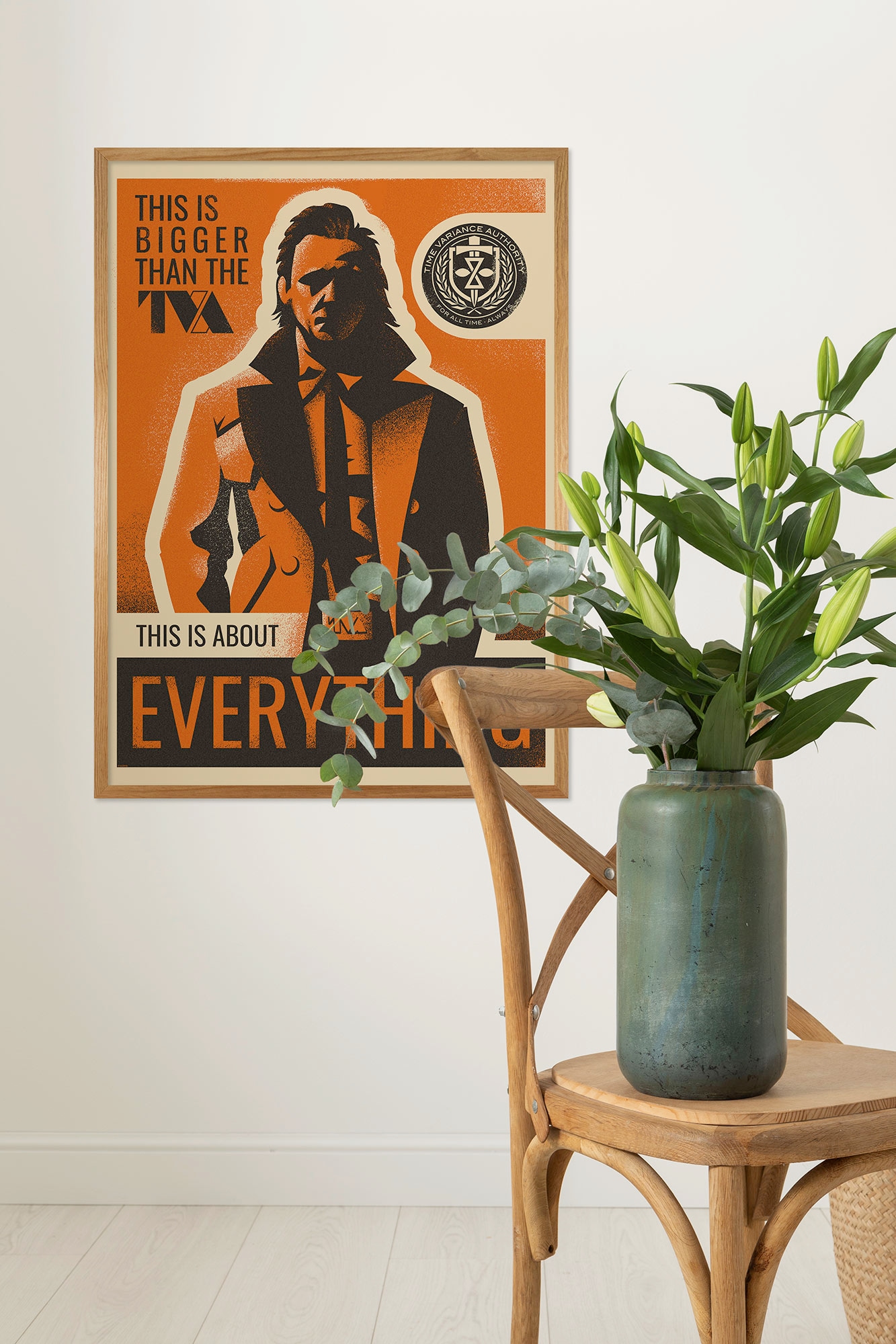 Image of Komar Wandbild "Marvel Loki This is About Everything" Disney Set, 1 Stk. tlg. 40 x 50 cm (Breite x Höhe) - Kinderzimmer, Dekoration