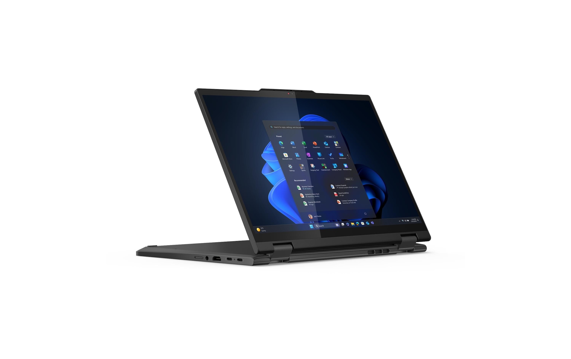 Lenovo Notebook »ThinkPad T14s 2-in-1 G1 (Intel)«, / 14 Zoll, Intel, Core Ultra 7, Intel Graphics, Active Pen Support, Webcam
