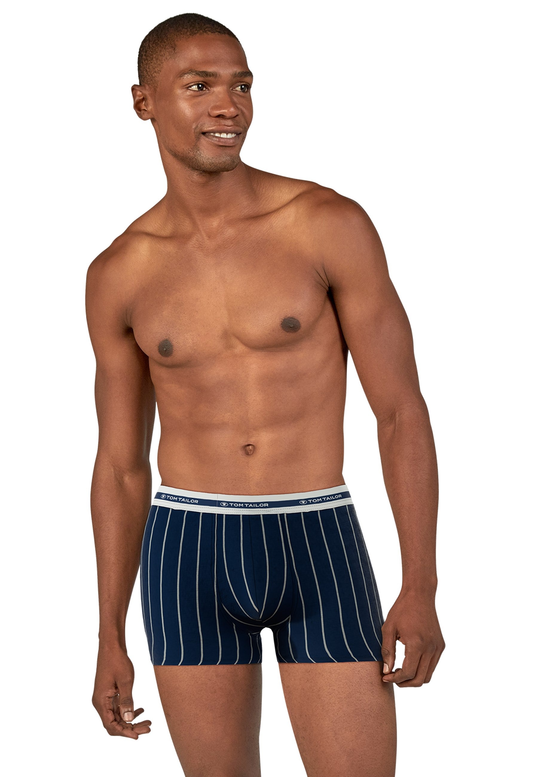 TOM TAILOR Lange Unterhose »Kentucky«, (2 St.), mit dezentem Logobund