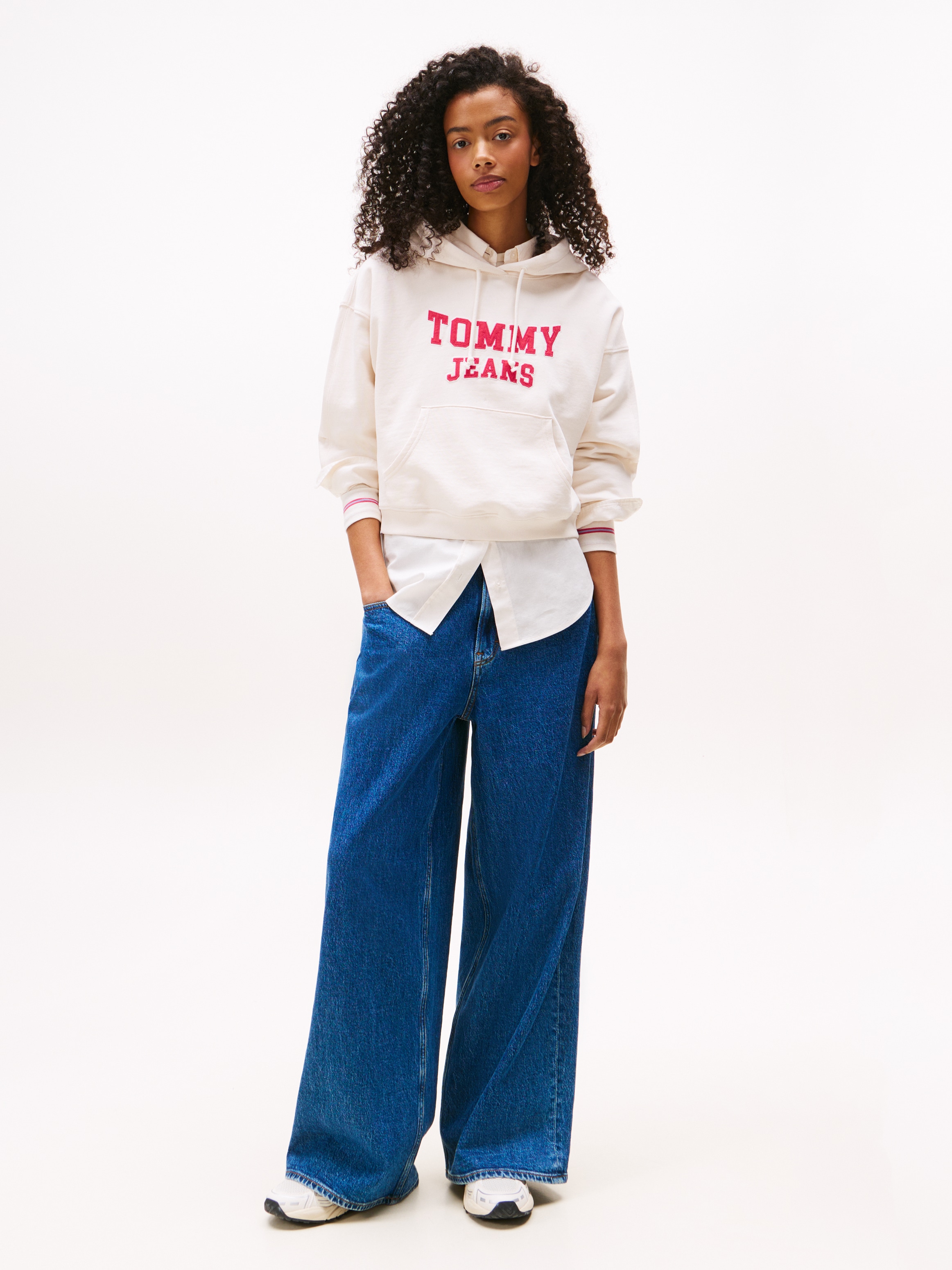 Tommy Jeans Sweat à capuche »TJW BXY CRP VARSITY HOODIE«
