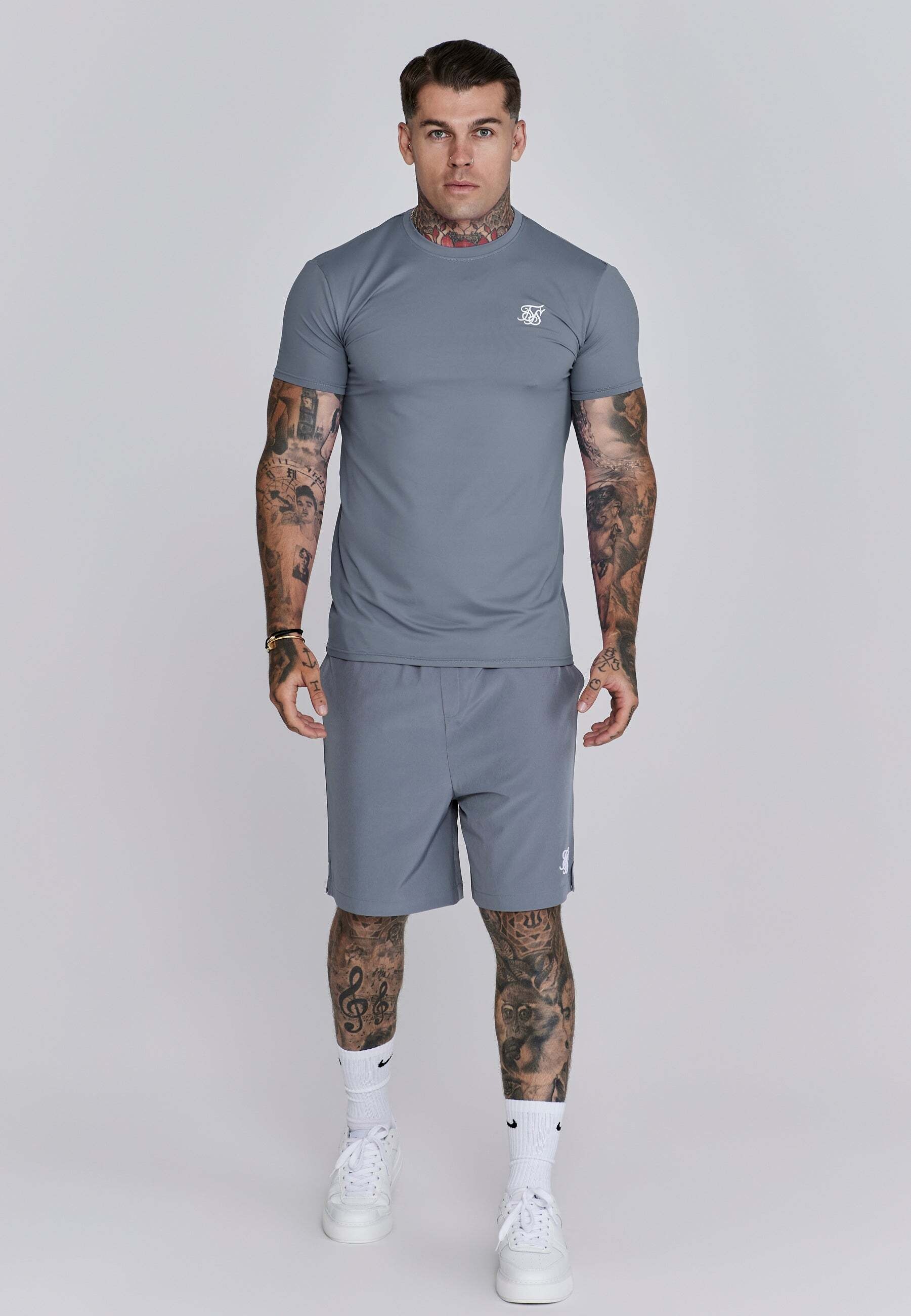 Siksilk T-Shirt »Siksilk T-Shirt Muscle Fit T-Shirt«