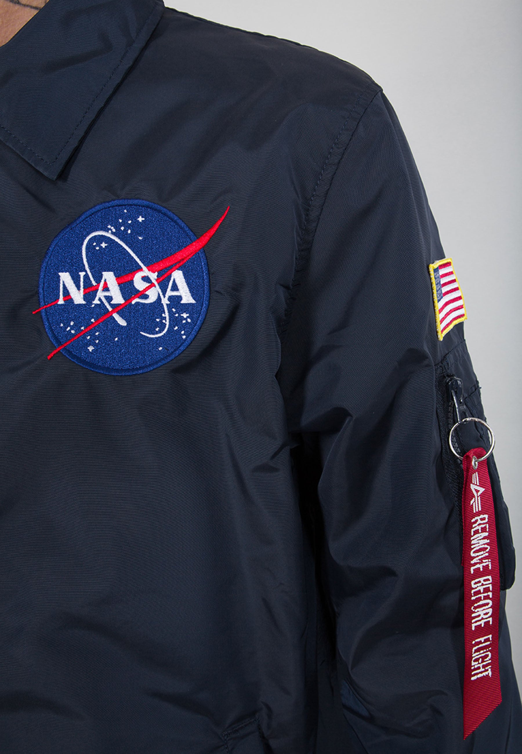Alpha Industries Bomberjacke »Alpha Industries Men - Outdoor Jackets NASA Coach Jacket«