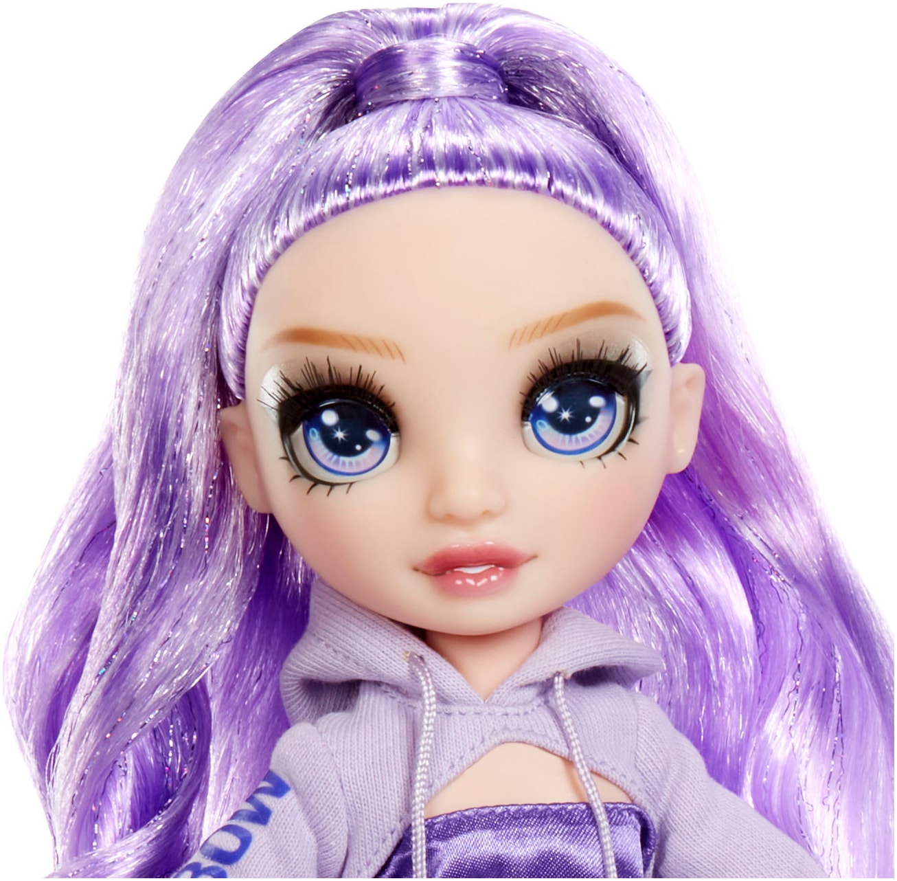 RAINBOW HIGH Poupée à habiller »Rainbow High Sparkle & Shine Fashion Dolls - VIOLA (Purple)«