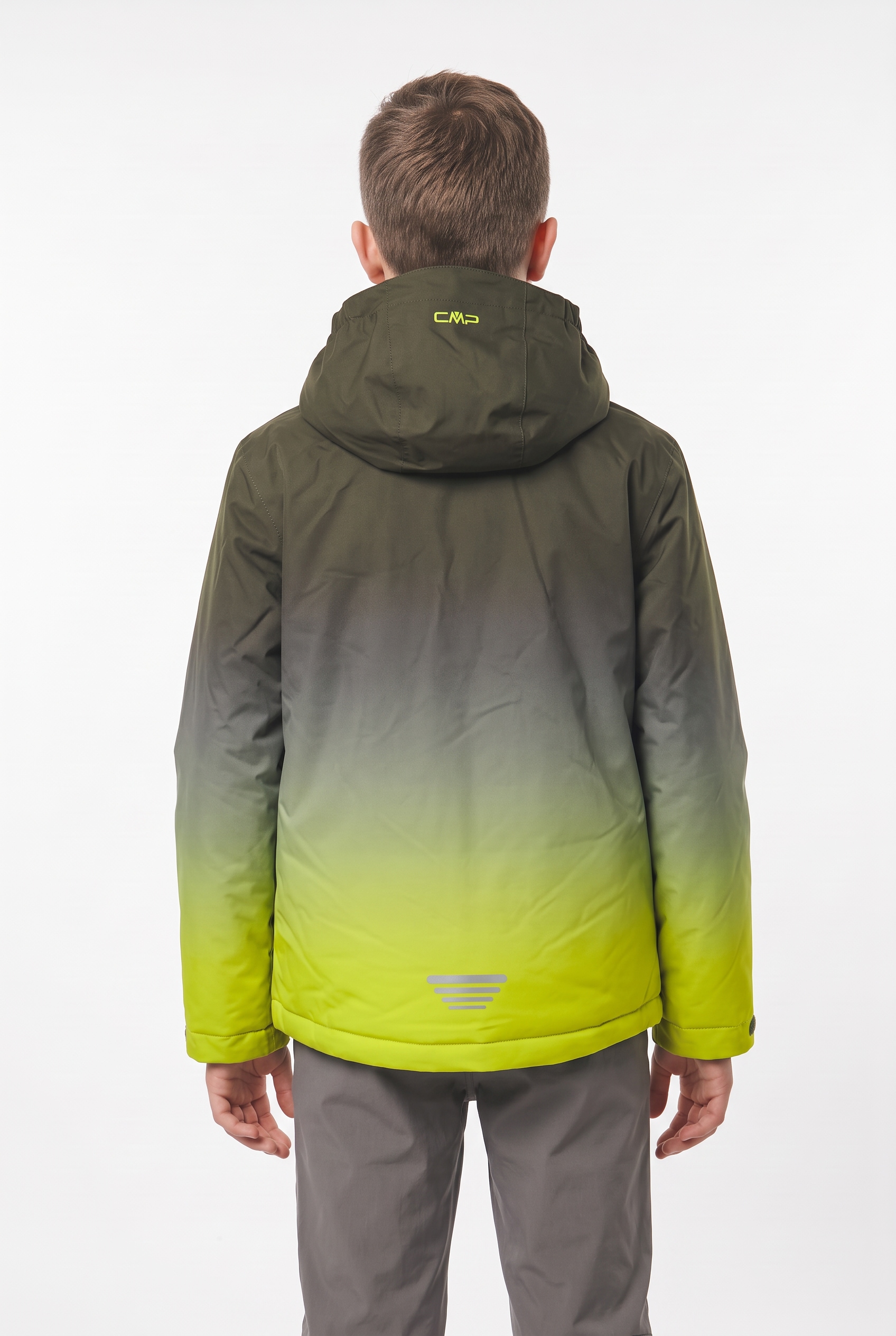 CMP Winterjacke »KID JACKET SNAPS HOOD« mit Kapuze Atmungsaktiv und wasserdicht, abnehmbare Kapuze, für Alpinski-Einsatz