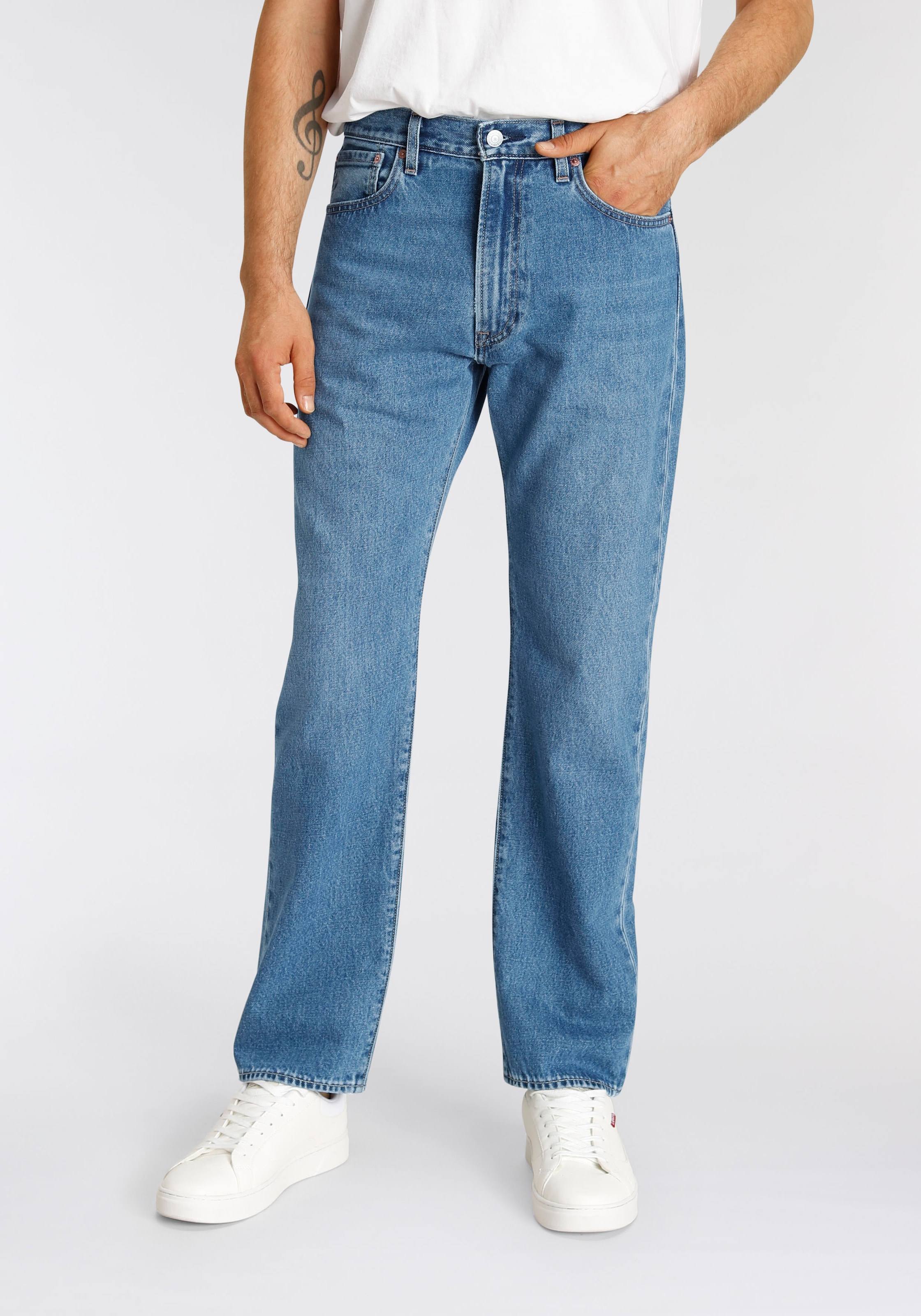 Straight-Jeans »551Z AUTHENTIC«, mit Lederbadge