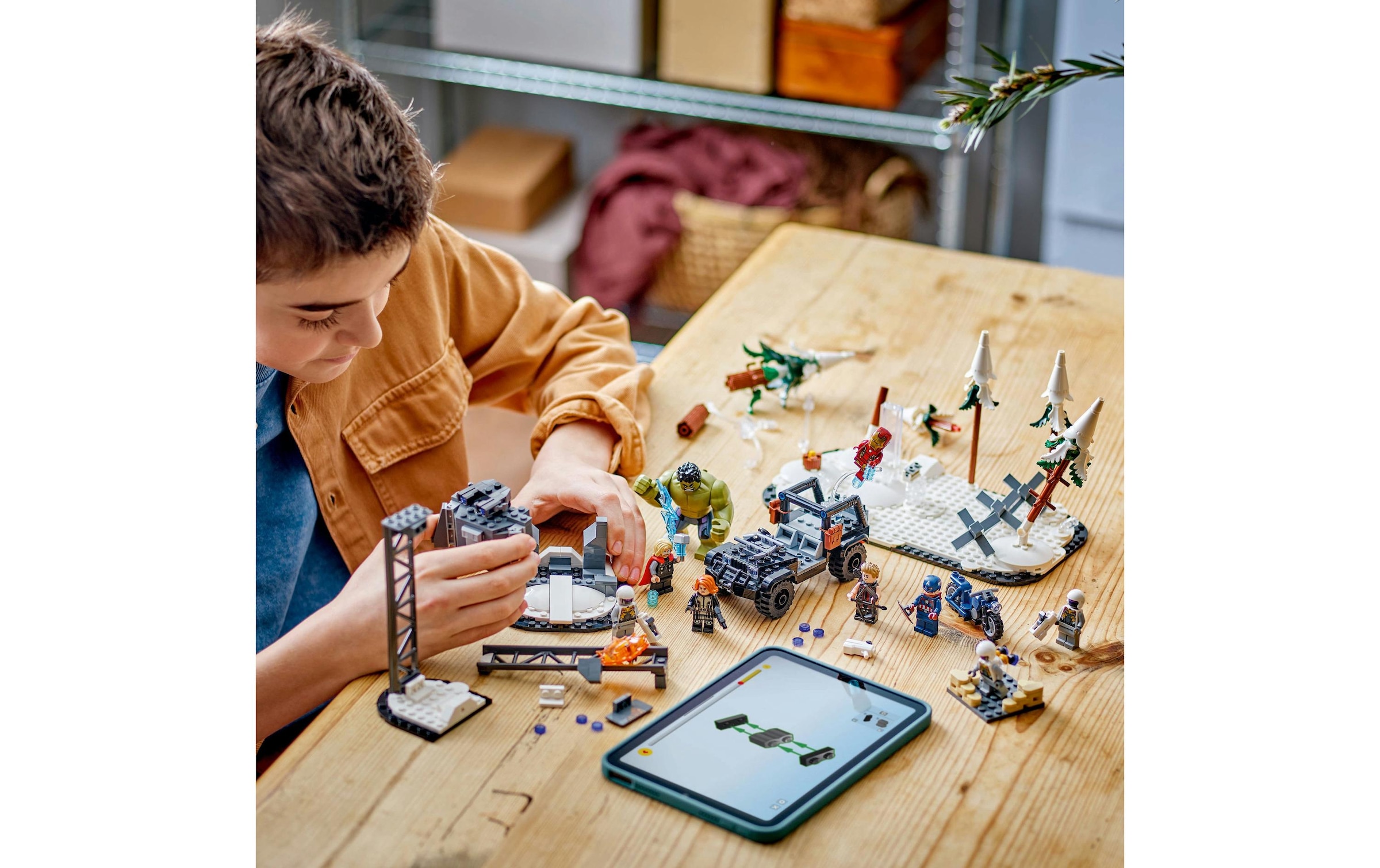 LEGO® Konstruktionsspielsteine »Marvel Avengers Assemble: Age of Ultron 76291«