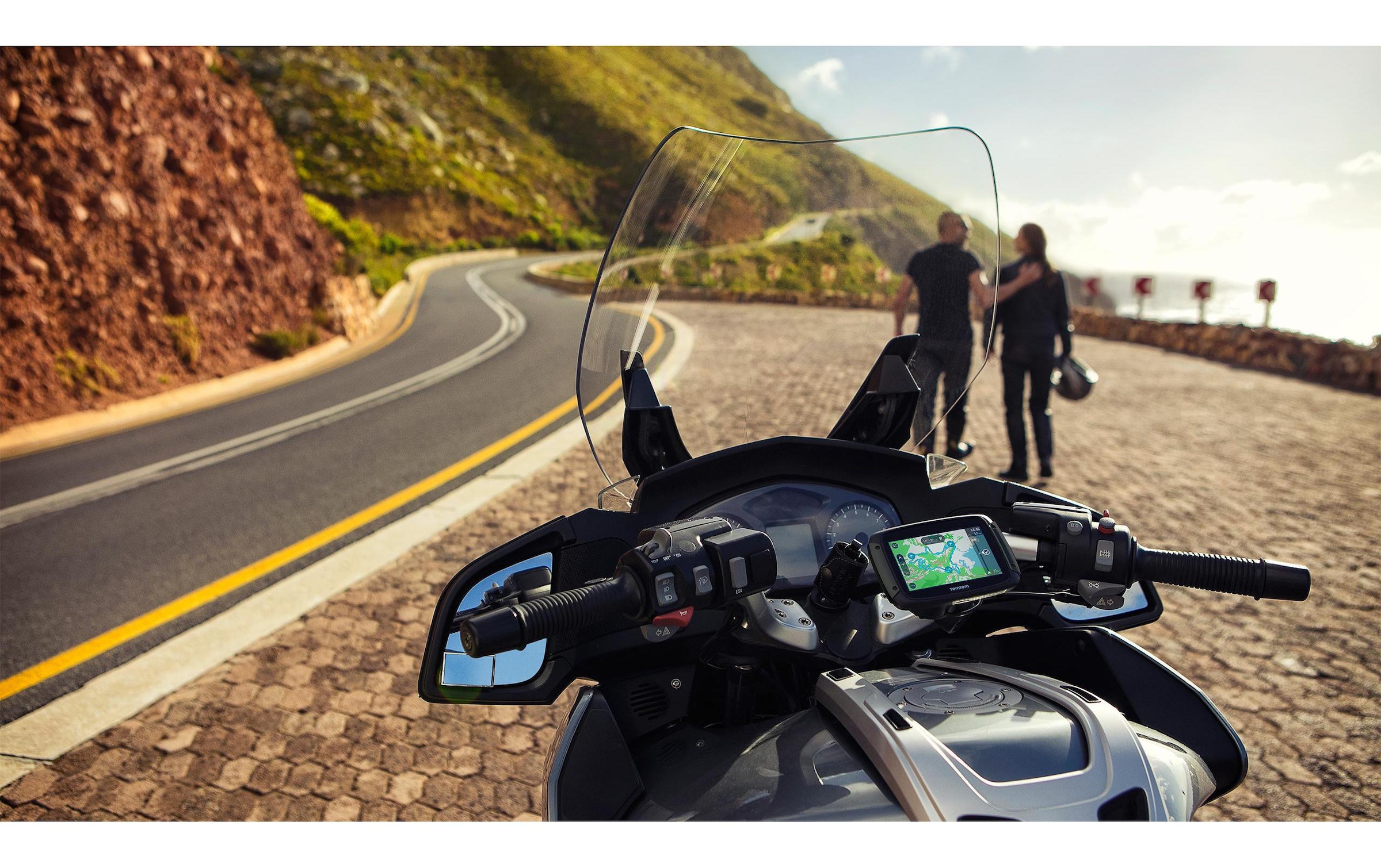 TomTom Navigationsgerät »Rider 550 Premium Pack«