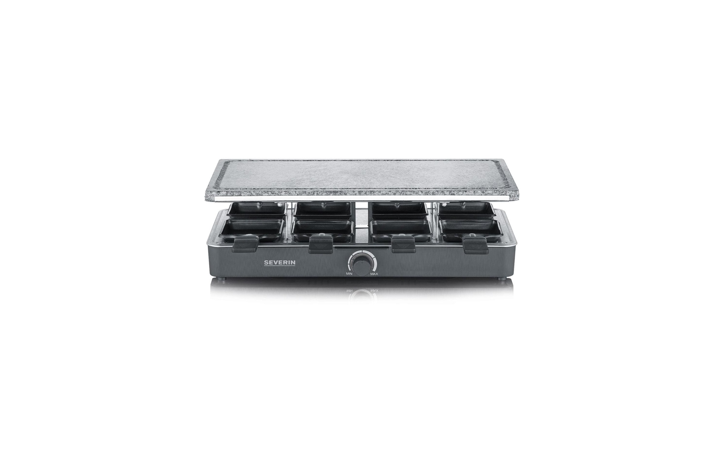 Severin Raclette »RG2378 8 Perso«, 8 St. Raclettepfännchen, 1300 W