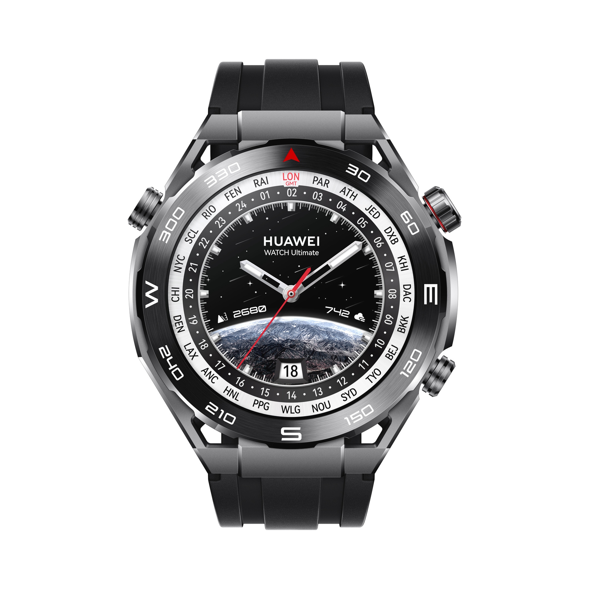 Huawei Smartwatch »Watch Ultimate«(/ 1,5 ″) Harmony OS