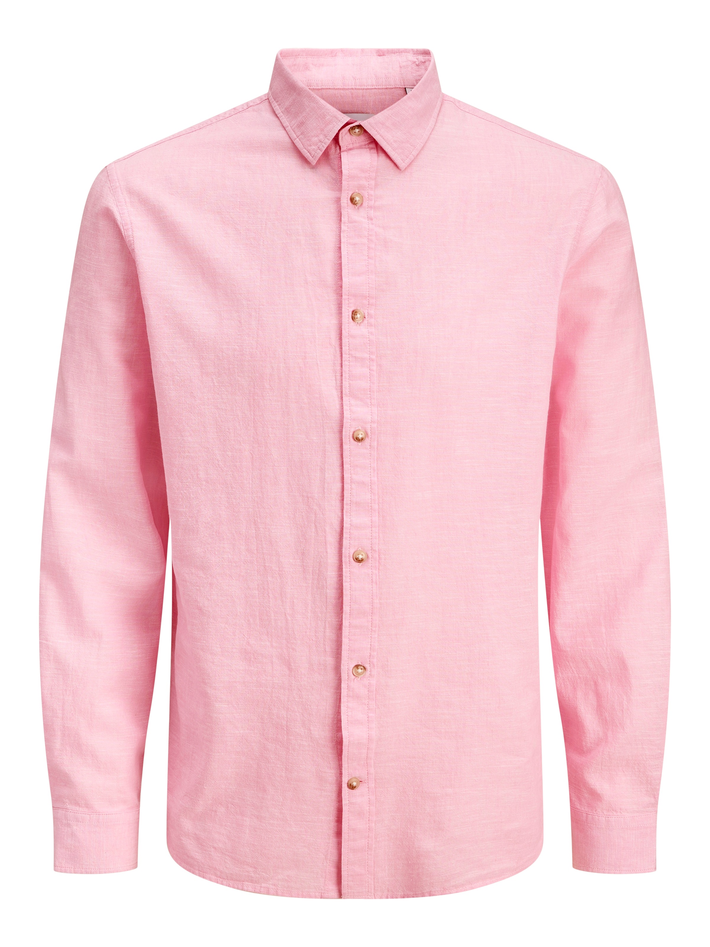 Jack & Jones Chemise à manches longues »JJESUMMER LINEN BLEND SHIRT L/S SN« Baumwollmischung, regular fit