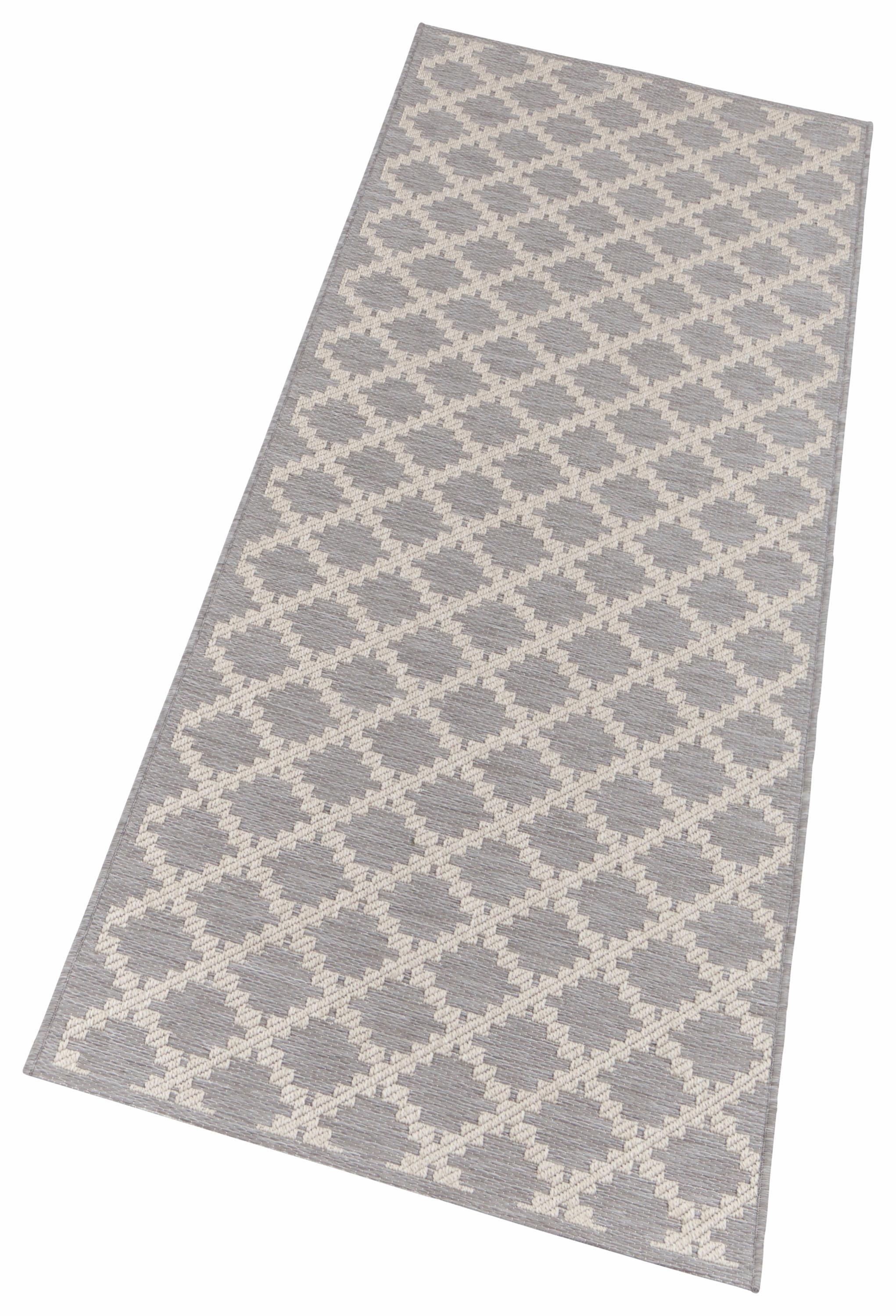 Image of freundin Home Collection Läufer »Dawn«, rechteckig, 4 mm Höhe, Flachgewebe In und Outdoor geeignet, Makramee Optik, Balkon, Terrasse, Garten, Wohnzimmer, Robust, Pflegeleicht bei Ackermann Versand Schweiz