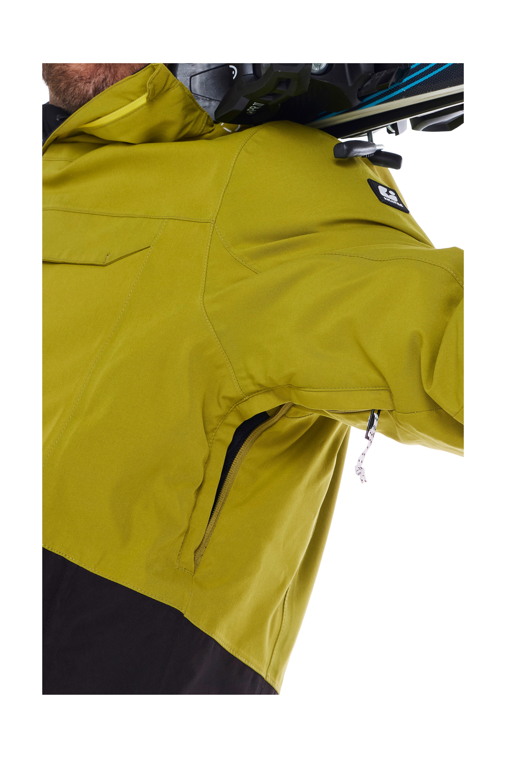 Killtec Veste de ski »KSW 280 MN SKI JCKT« veste homme imperméable avec pare-neige et Teflon EcoElite™