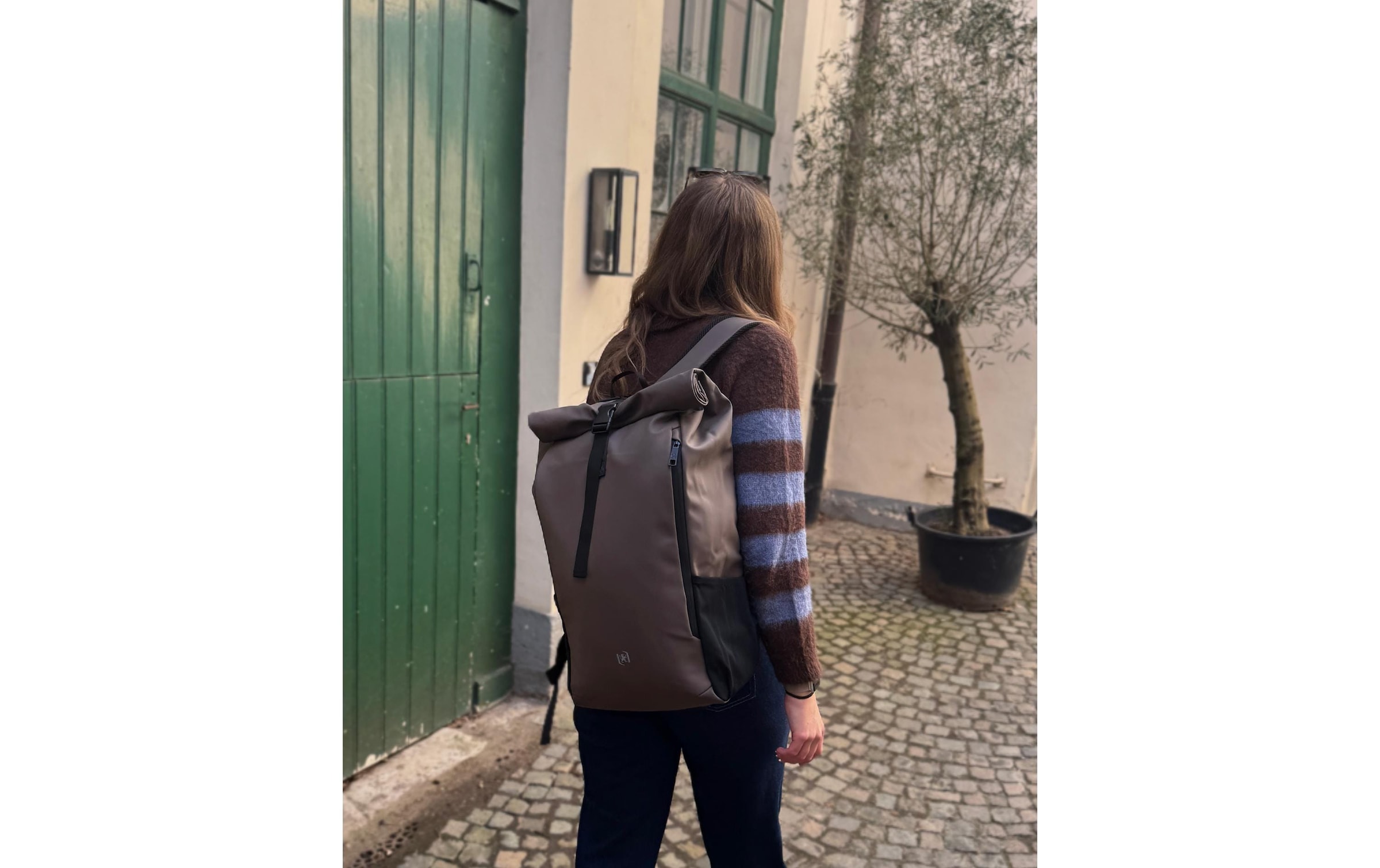 OXFORD Sac à dos pour ordinateur portable »Identity Roll Top 24 l«